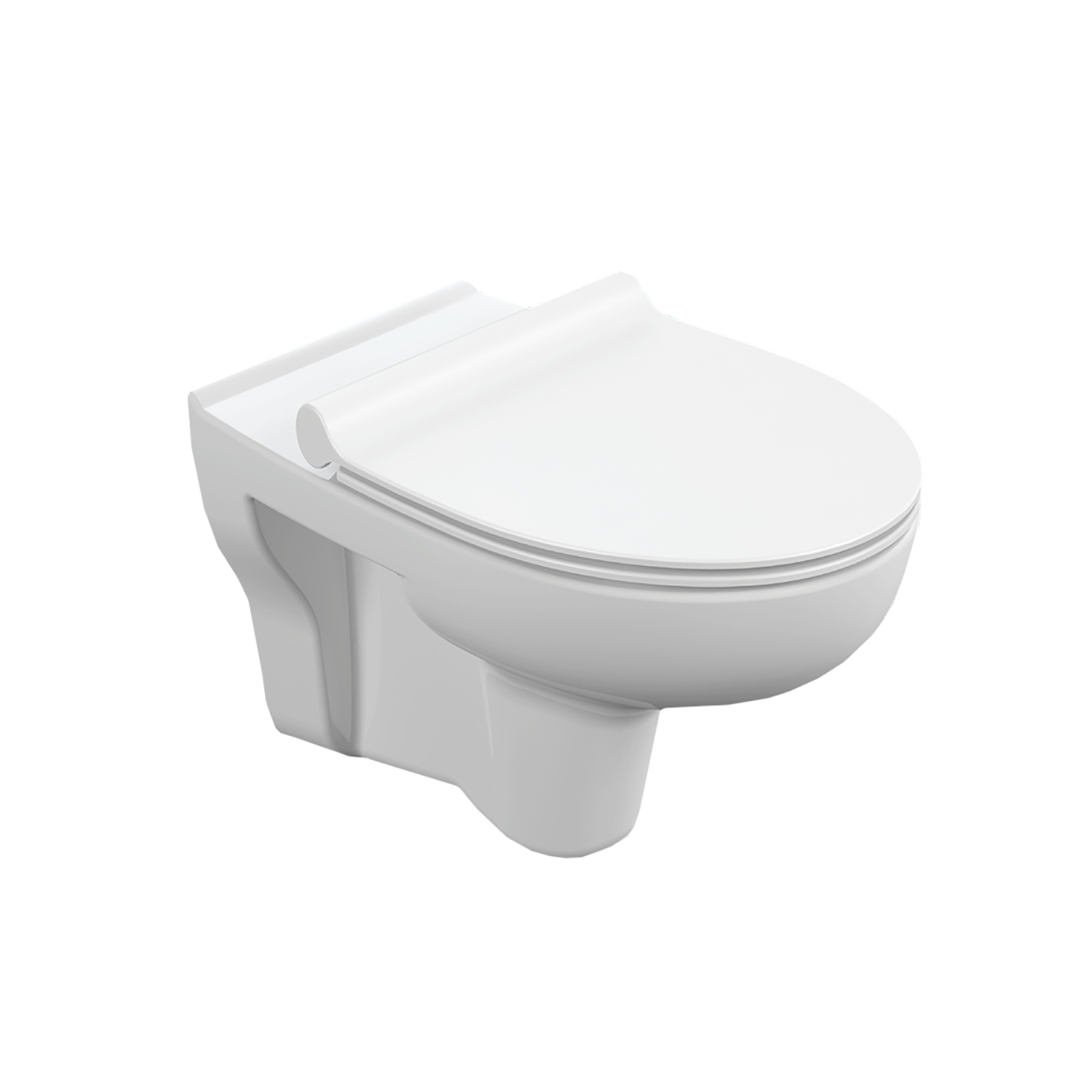 Инсталляция NATURE CO DPL (унитаз, крыш. + инст BLACK, кн.LEON пластик хром глянц.)Cersanit*1