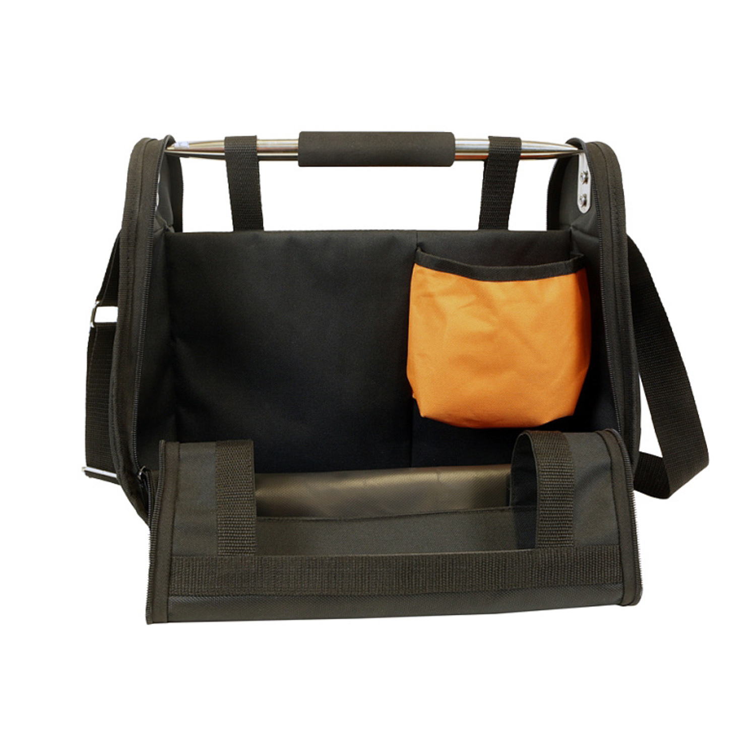 Сумка для инструмента черн/оранж. 14+3 карм ручка метал труба STURM TB20211  *1/20