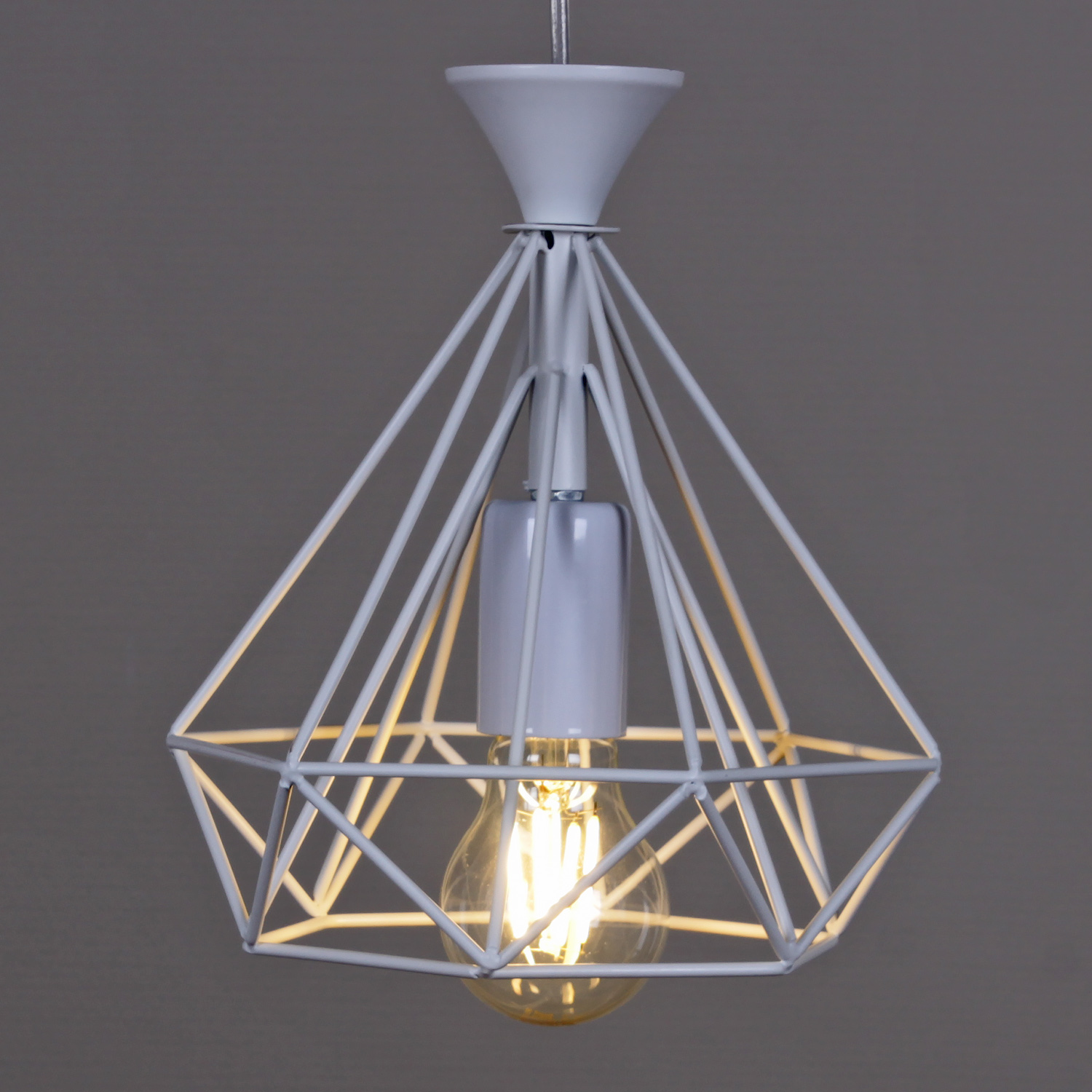 Светильник подвесной 02630-0.4-03 WH Е27 40Вт  S=18м2  *1