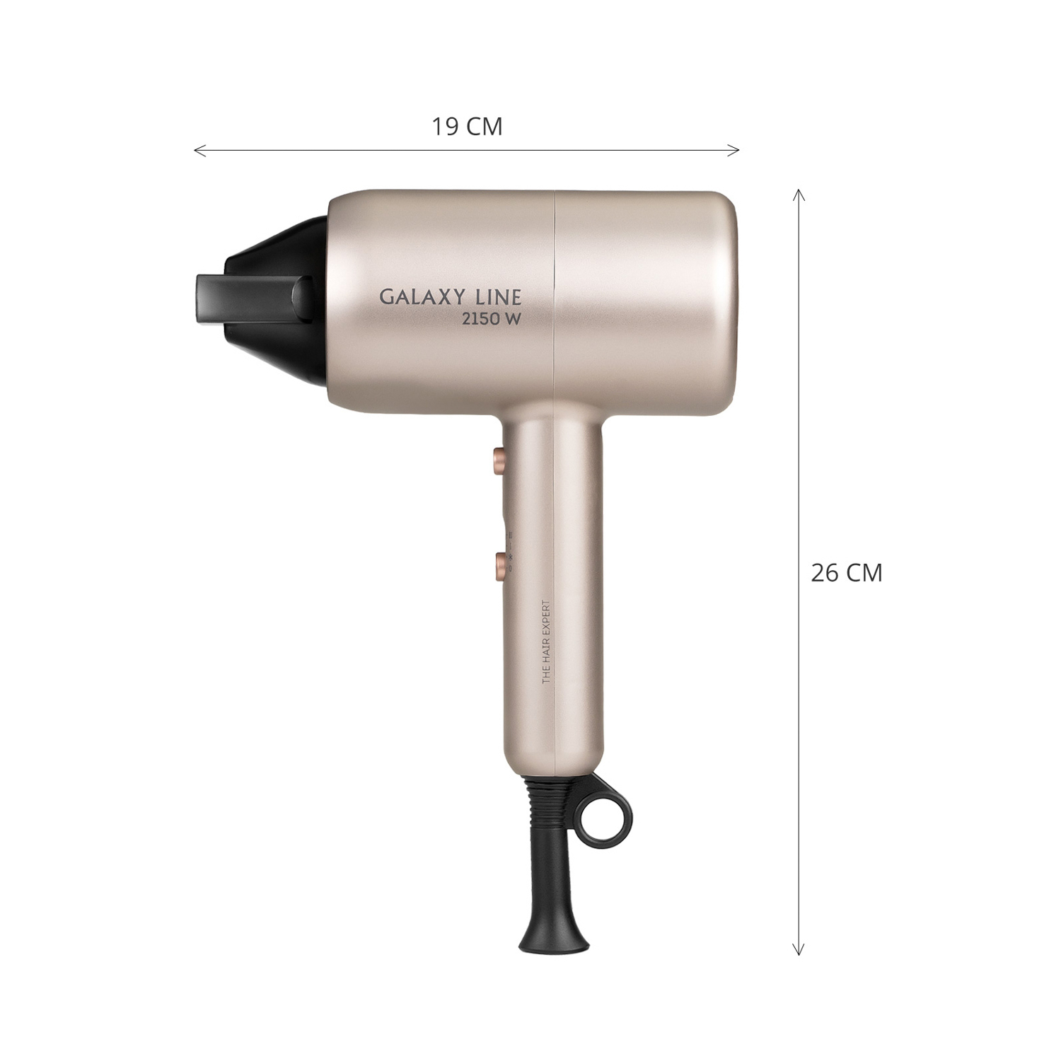 Фен 2150Вт GALAXY LINE GL 4352 2 скорости, функция холодный воздух *1/24