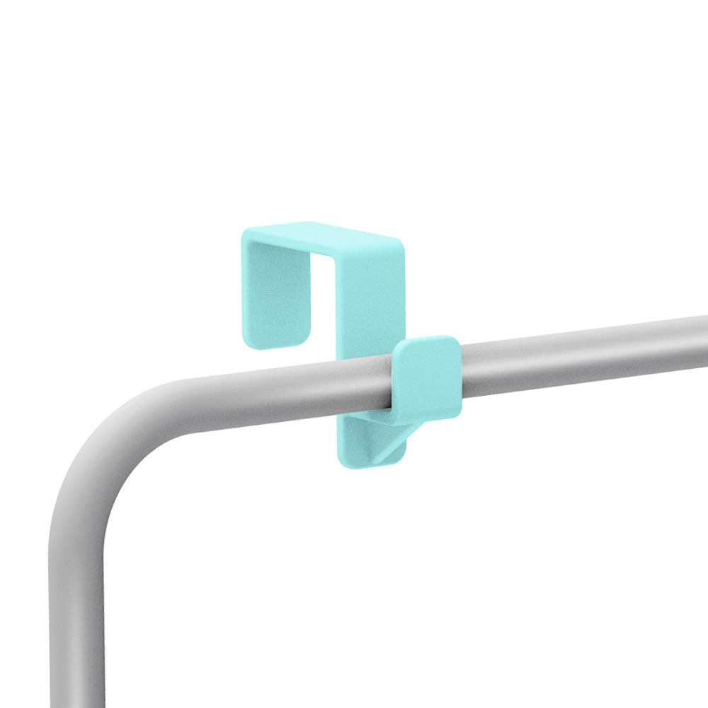 Сушилка для белья навесная на двери, на душев.ограждение 3-х уровн. "Ника" СБН1 (Ижевск) *1/5