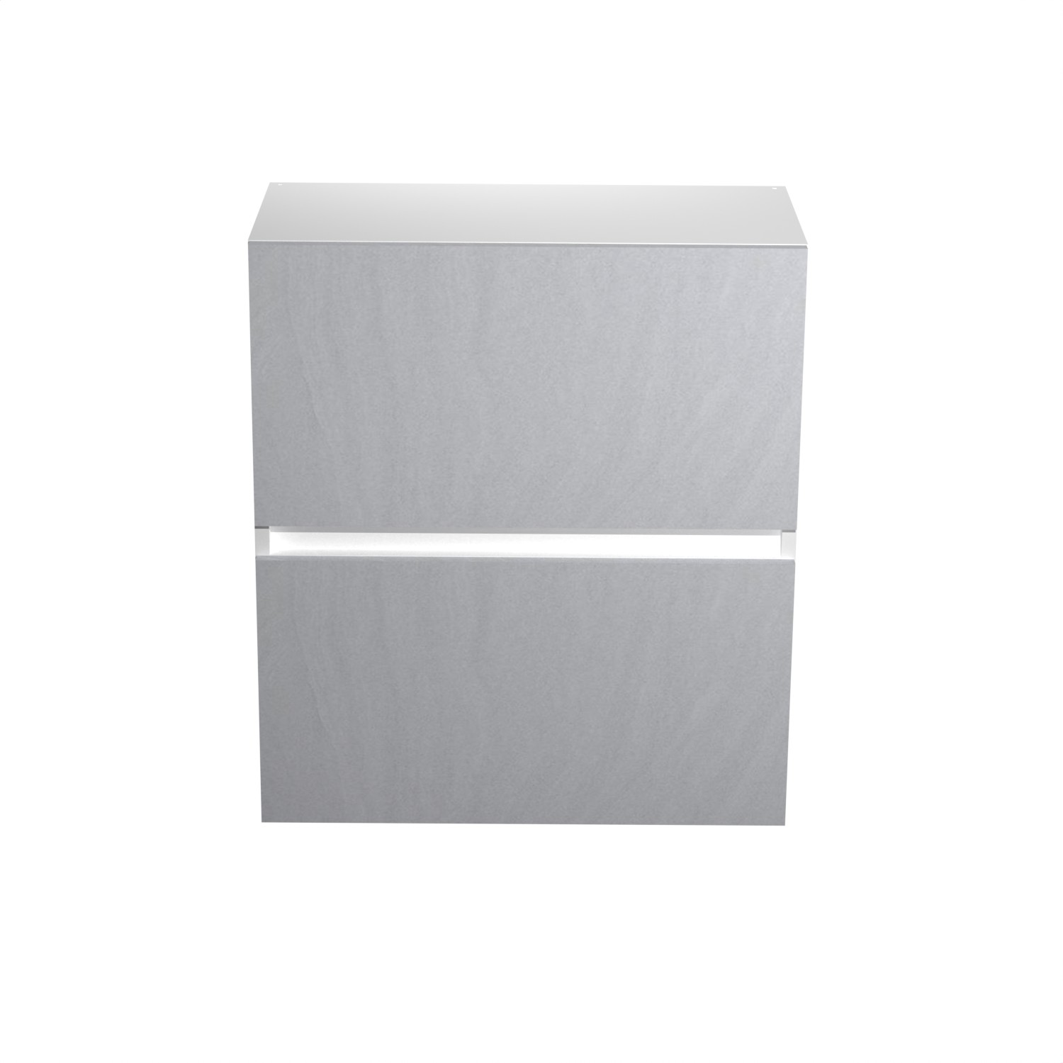 Шкаф навесной 600х676х290 мм BROZEX-WOOD NordWind Горизонт, с двумя дверцами