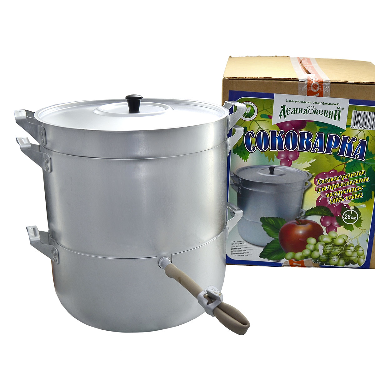 Соковарка "Завод Демидовский", 6 л, алюминий
