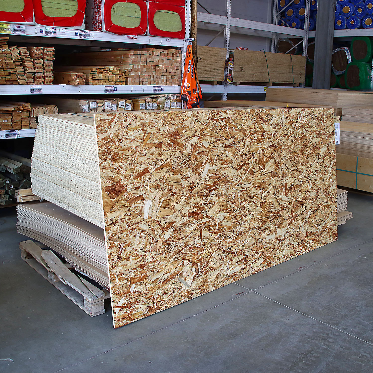 Плита 15 мм OSB-3 (ОСБ-3) Kronospan, 2500х1250 мм, 3.125 м²