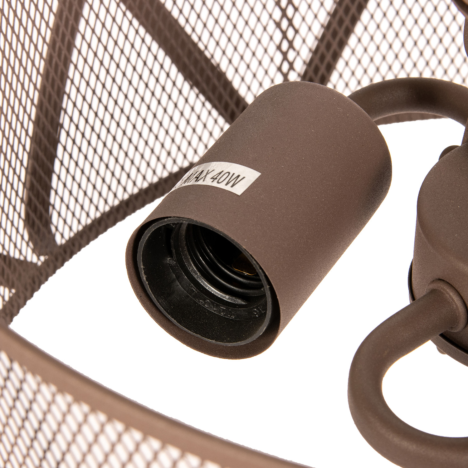 Люстра IL1023-3PC-05 COFFE 40Вт Е27 S=18м2  *1