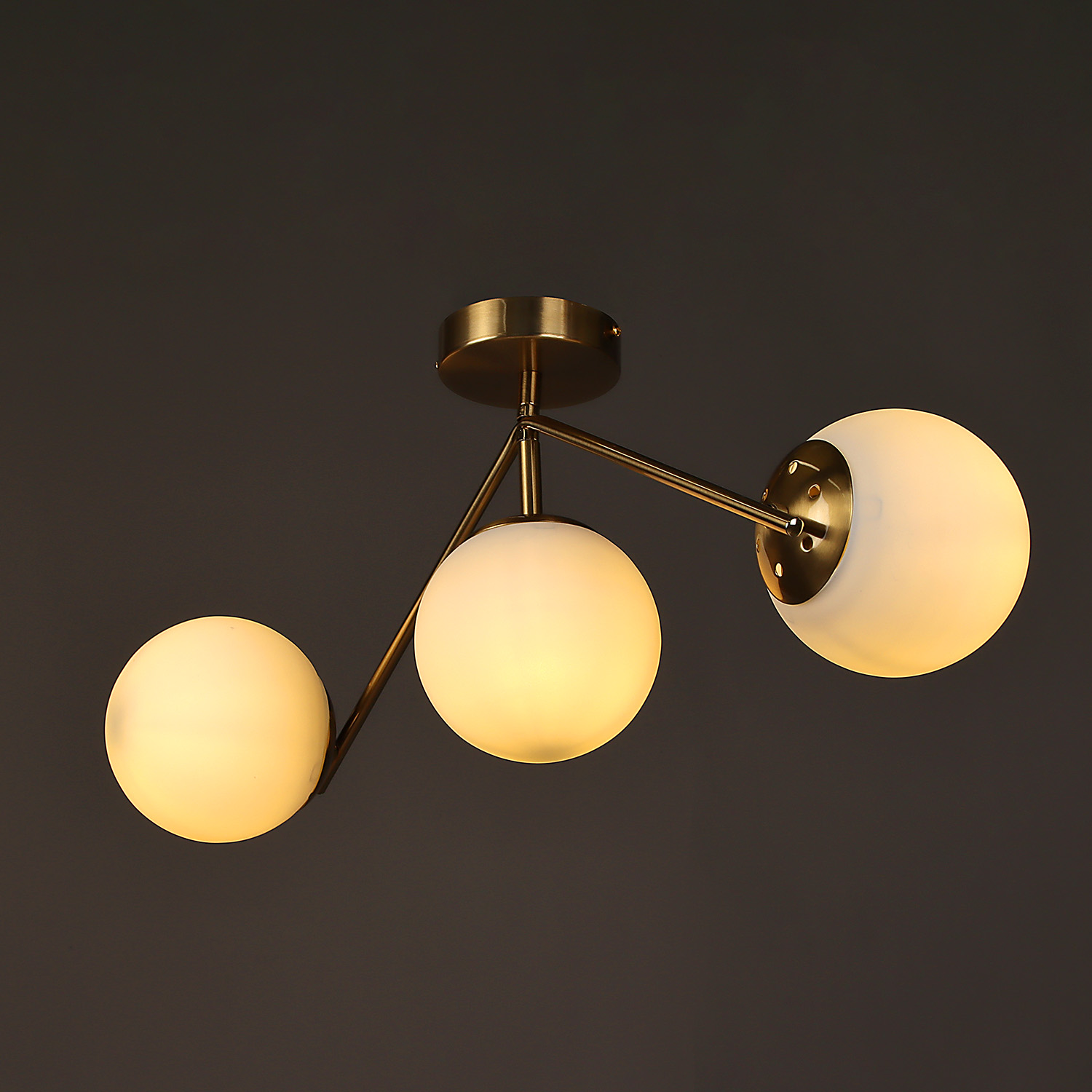 Люстра N36377/3 COP 3*40W E27 220V (l-580; w-150; h-245)  VERNER LIGHTING *1