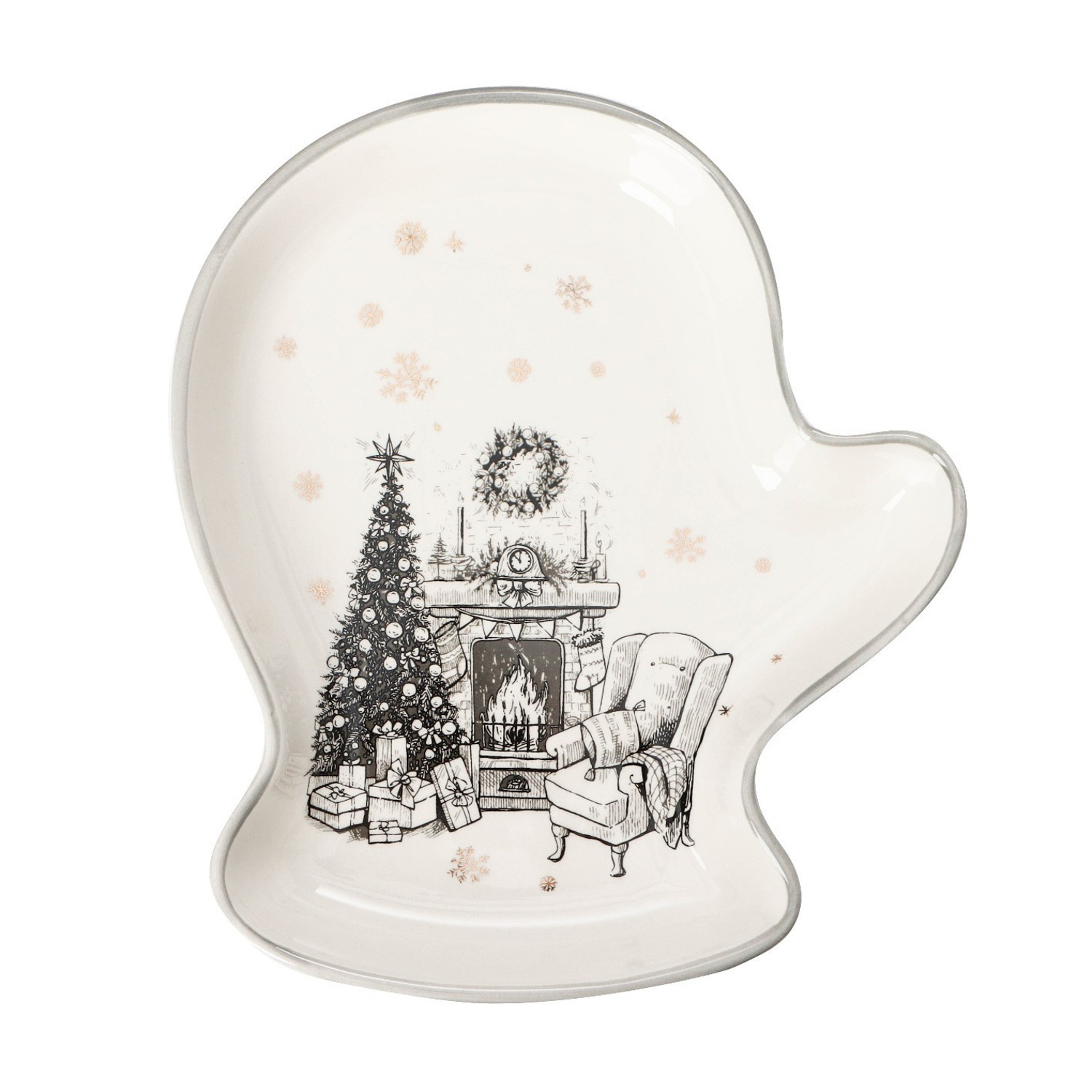 яяяБлюдо сервировочное "Хюгге" 20х18х3 см   6249505