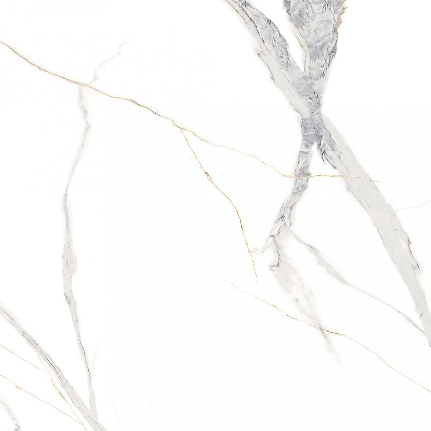 Керамогранит 1.44 м² Primavera Олимбос TP66M15, 600x600x10 мм, белый