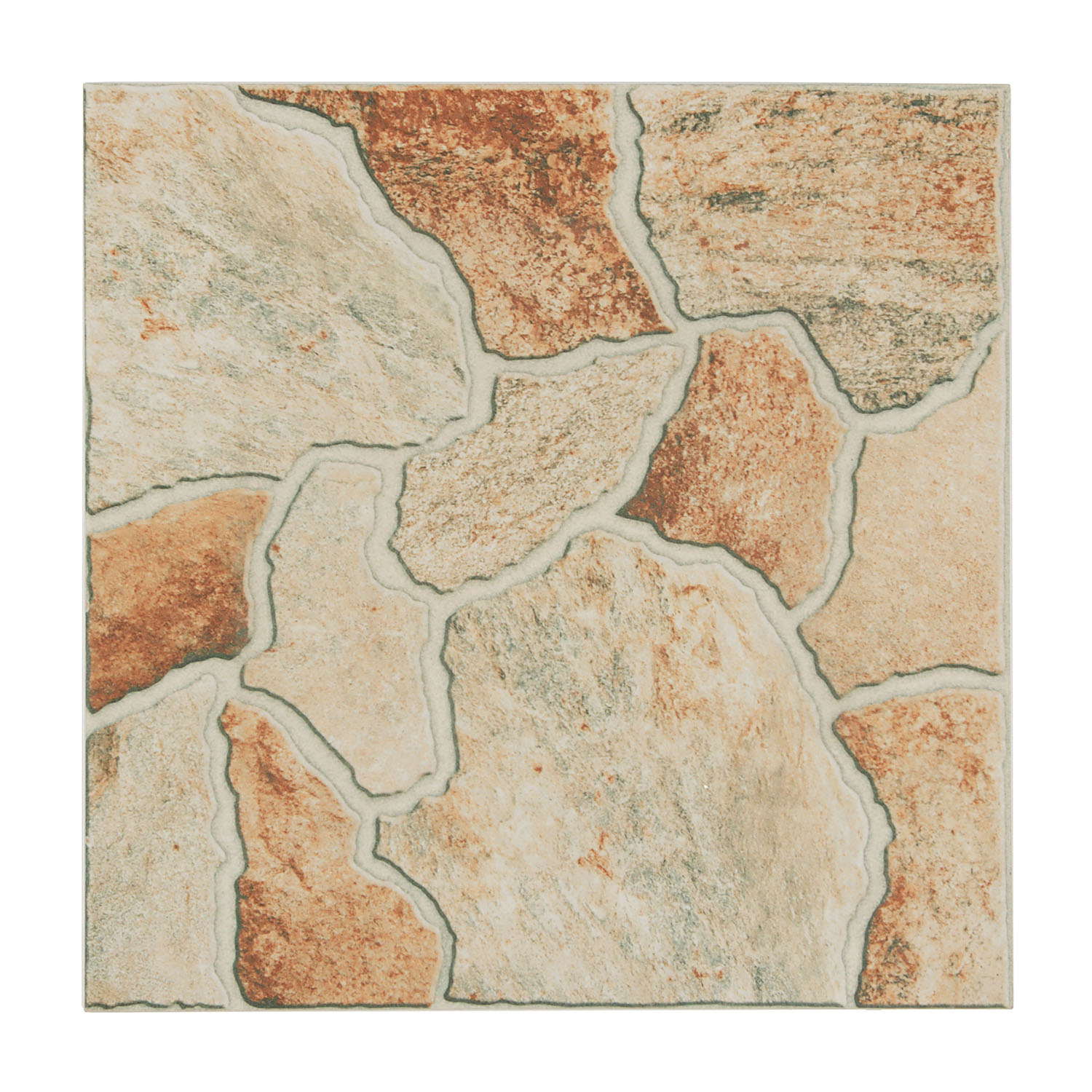 Керамогранит 1.2 м² Березакерамика Рейнир, 293x293x8 мм, глазурованный, коричневый