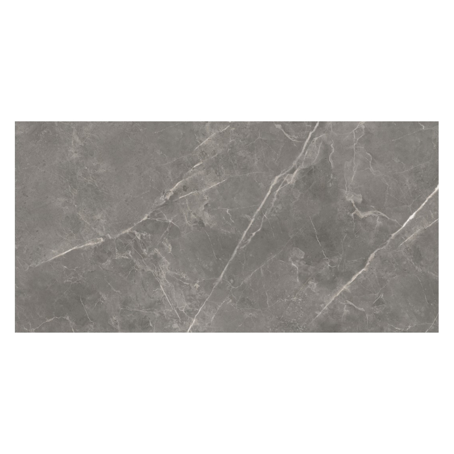 Керамогранит 2.16 м² Китай Мрамор 00069986, 1200х600х9 мм, полированный, графит