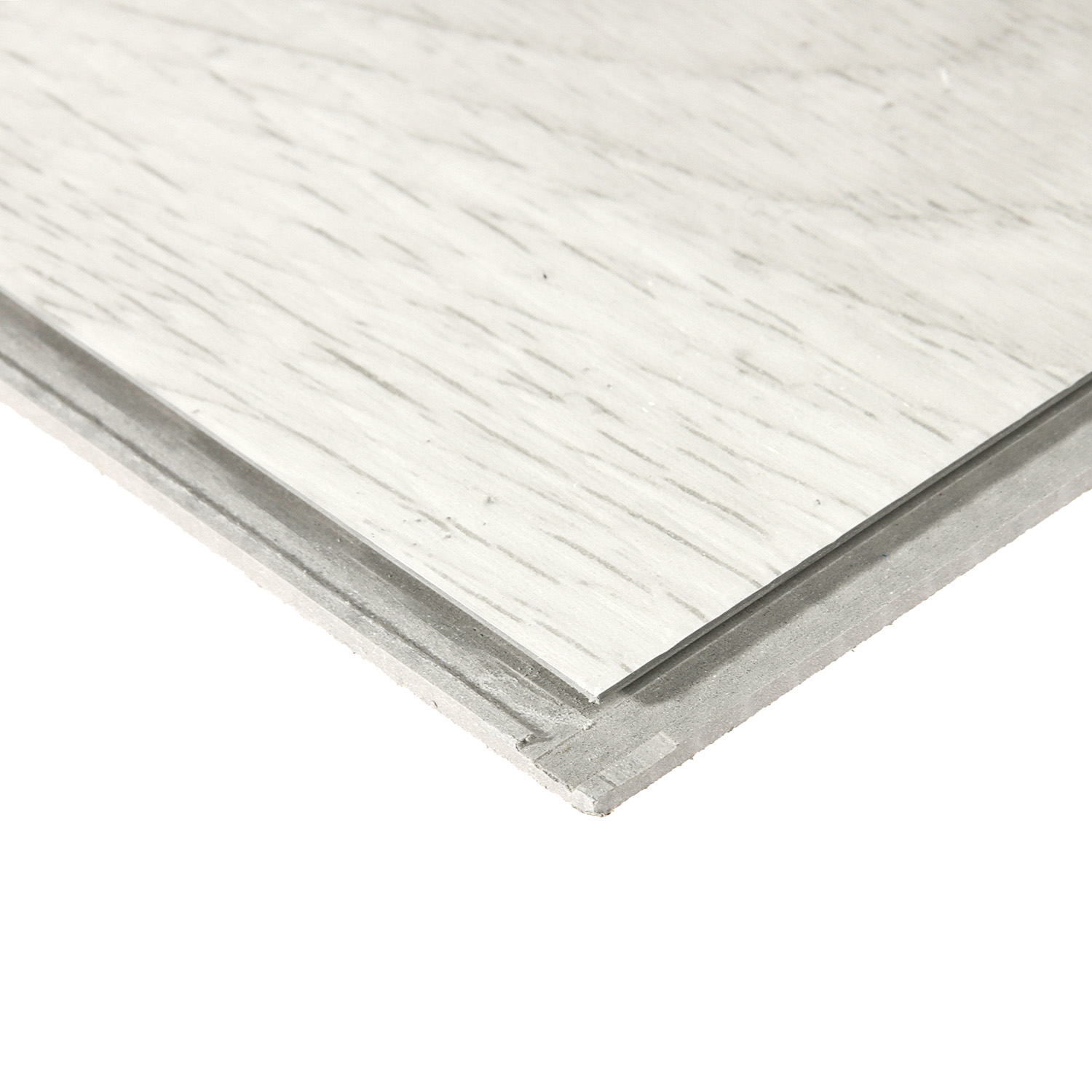 Плитка виниловая 1.892 м² Tarkett Prime Click, 1120х169х3.85 мм, snowy grey