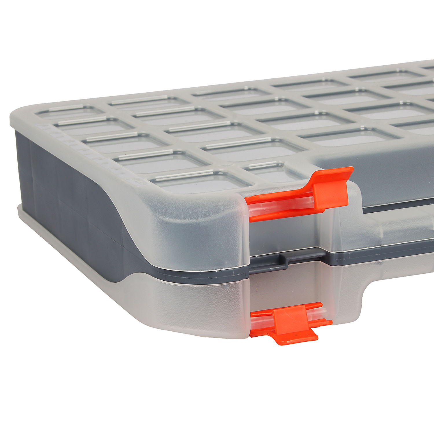 Органайзер д/хранения мелочей пластм. "Expert 13" серо-свинц/оранж. 320х295х64мм BR383410026*1/12