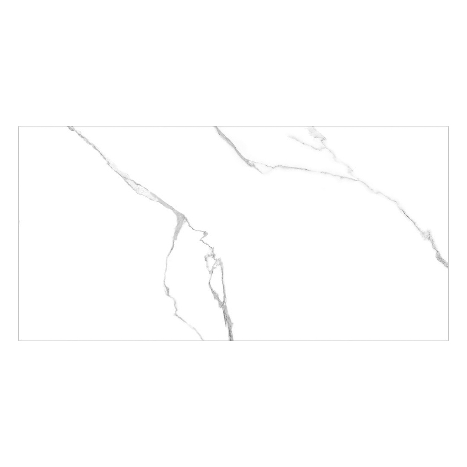 Керамогранит 1.44 м² Global Tile Pride 6260-0212, 600x300х9 мм, белый