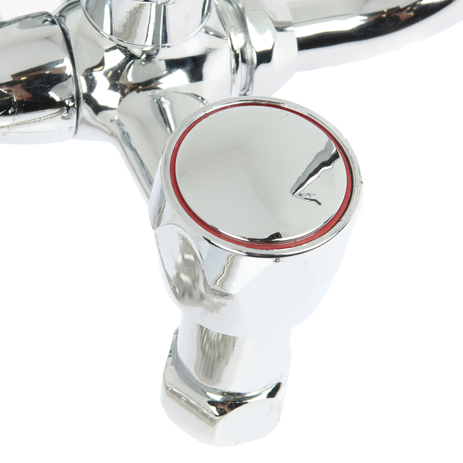 Смеситель для ванны Roegen RR120A, длинный излив, двухвентильный