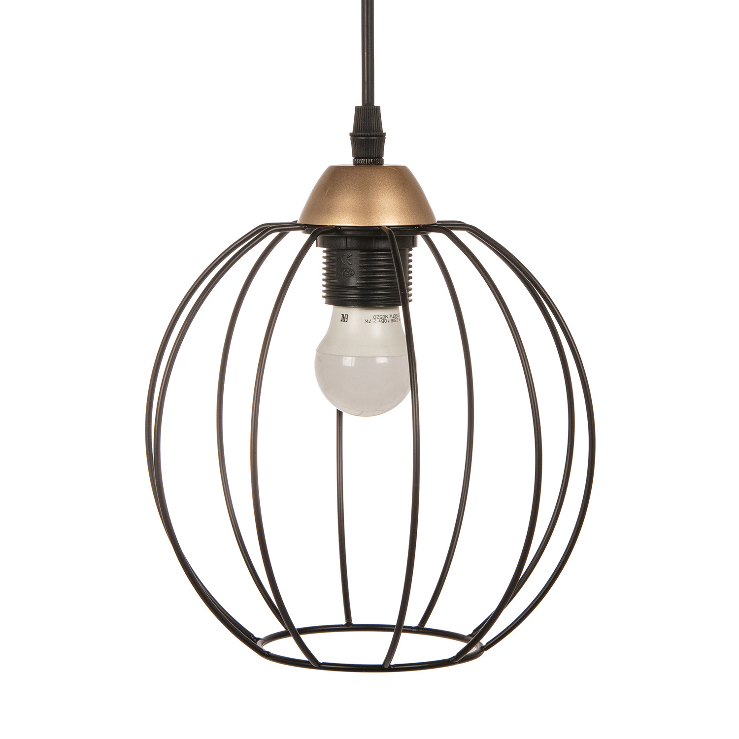 Люстра IL2001-1PC-05 BK ROSE GD 40Вт Е27 S=6м2  *1