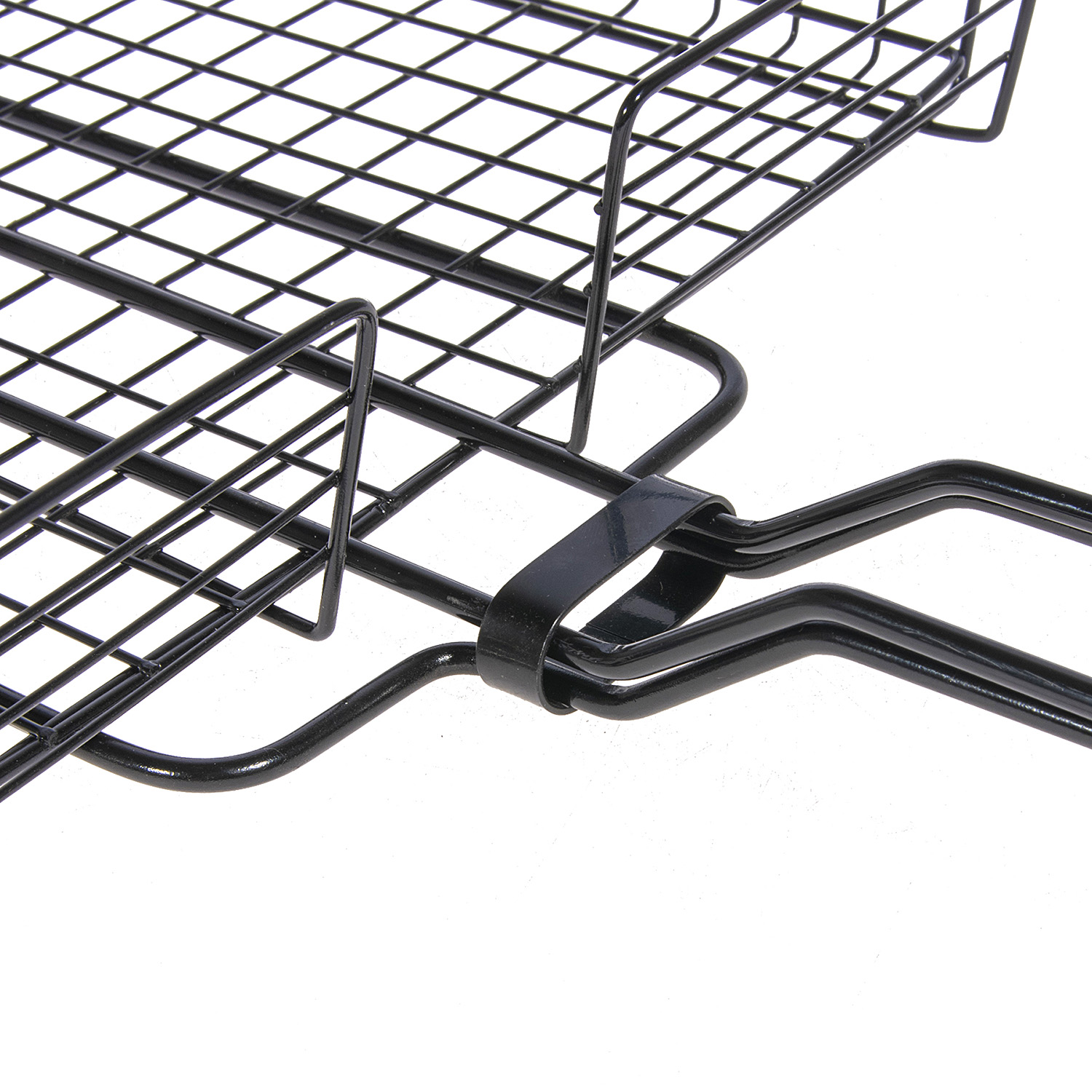 Решетка для "барбекю" 55х31х24 глуб. 6 см, черная, антипригарное покрытие G1-02N *1/16