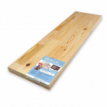 Ступень 4х30х80 см Арелан, сосна, сорт АВ