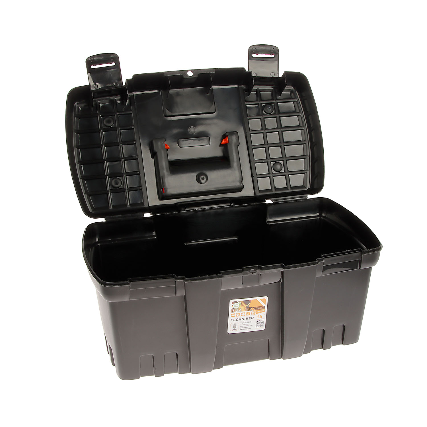 Ящик д/инструмента пластм. "Blocker Techniker 15" черный BR3747ЧР *1/20