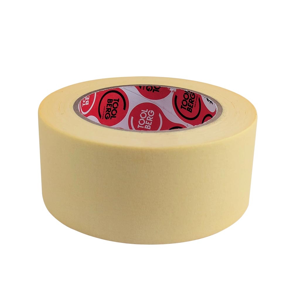 Лента клейкая малярная термостойкая "ТЕРМО PRO" 50мм х 50м арт.2010270 "TOOLBERG" *1/48