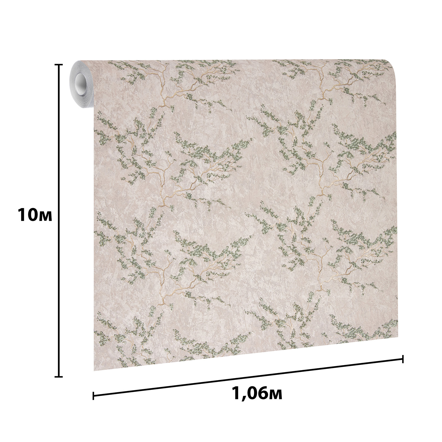 Обои флизелиновые 1.06х10 м OVK Design Аморель 11096-04