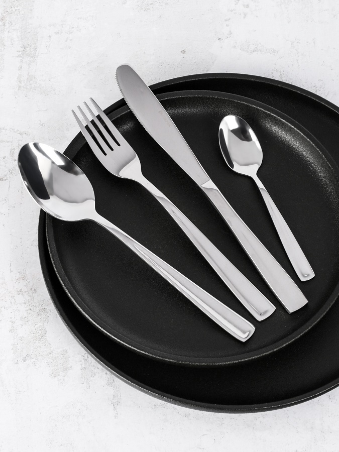 Вилка столовая нерж. "City" КОМПЛЕКТ 2ШТ на подвеске DMC090 "Domenik" *1/12/72