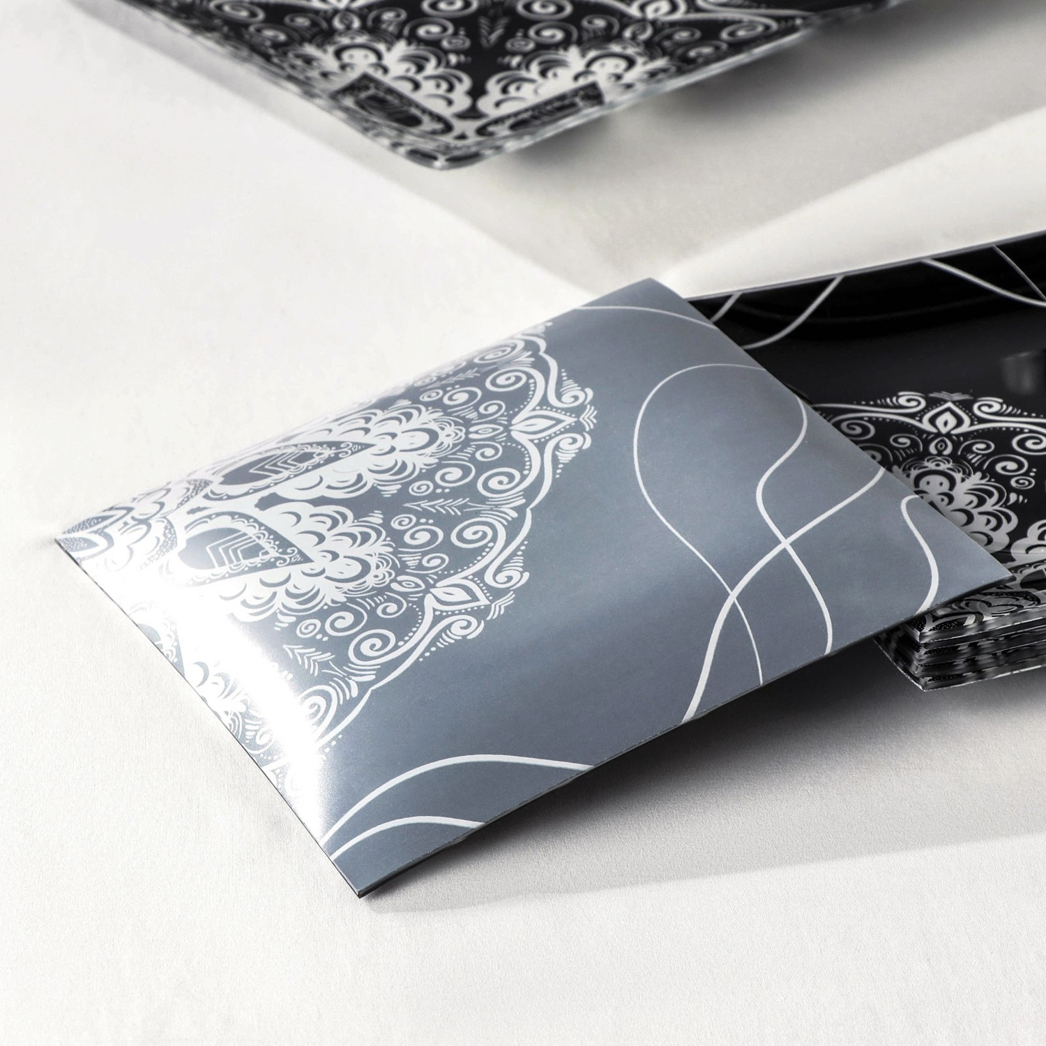 яяяНабор столовый 7 предметов "Экзотика" (29,5 см - 1 шт, 19,5 см - 6 шт) 7334468