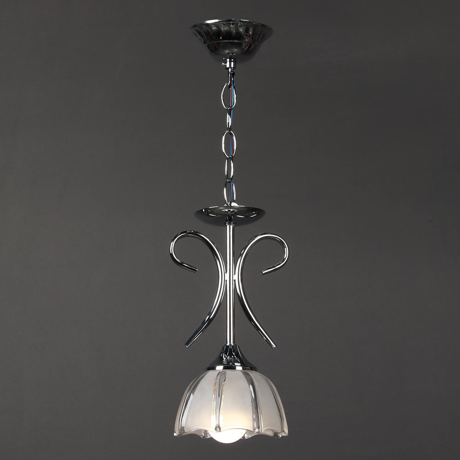 Люстра Verner Lighting N0554/1H, 60 Вт, E27, 1 лампа, хром