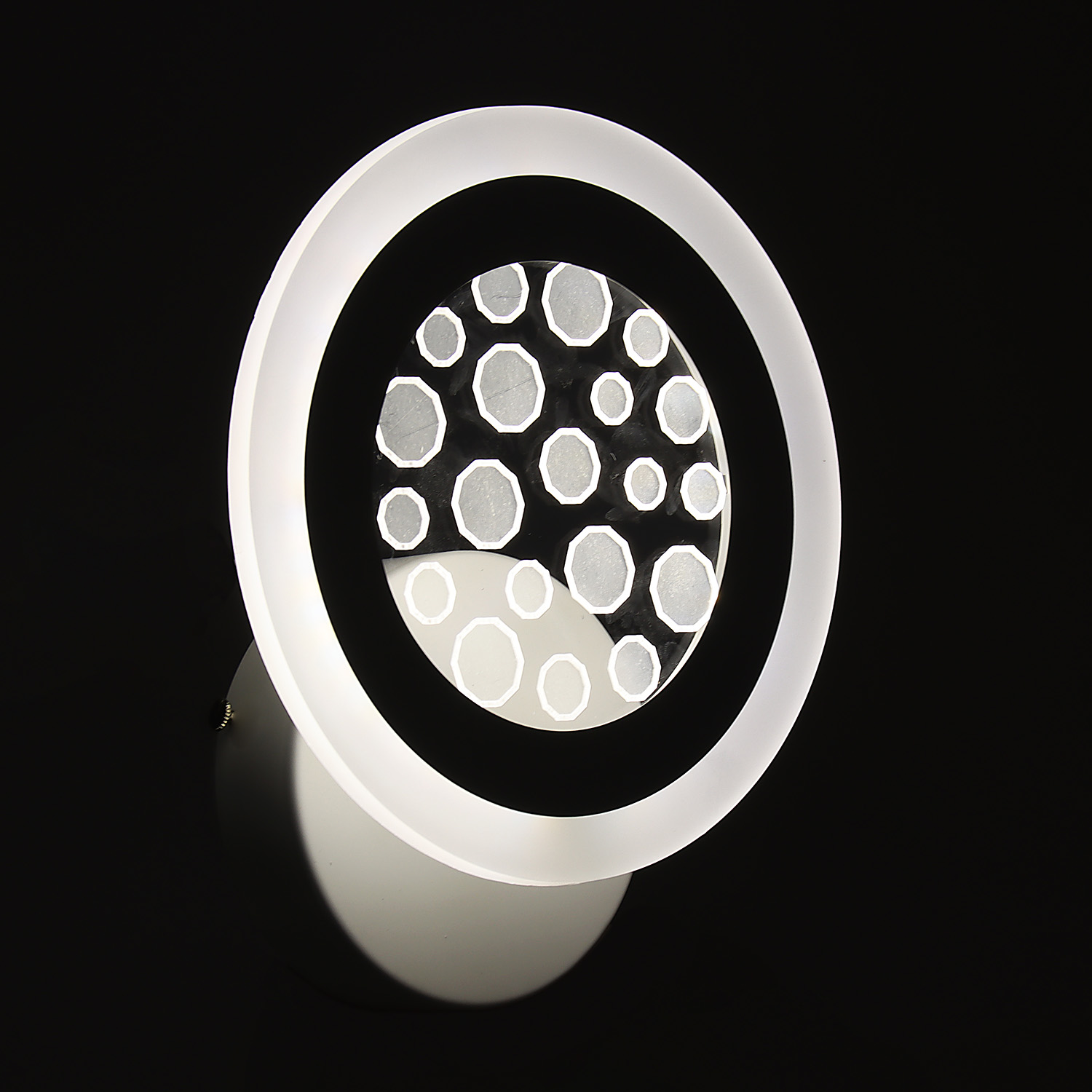 Бра YH562/1W WT 19W LED 220V 3000К-6500К (h=65, w=200, l=230) б/пульта VERNER LIGHTING *1