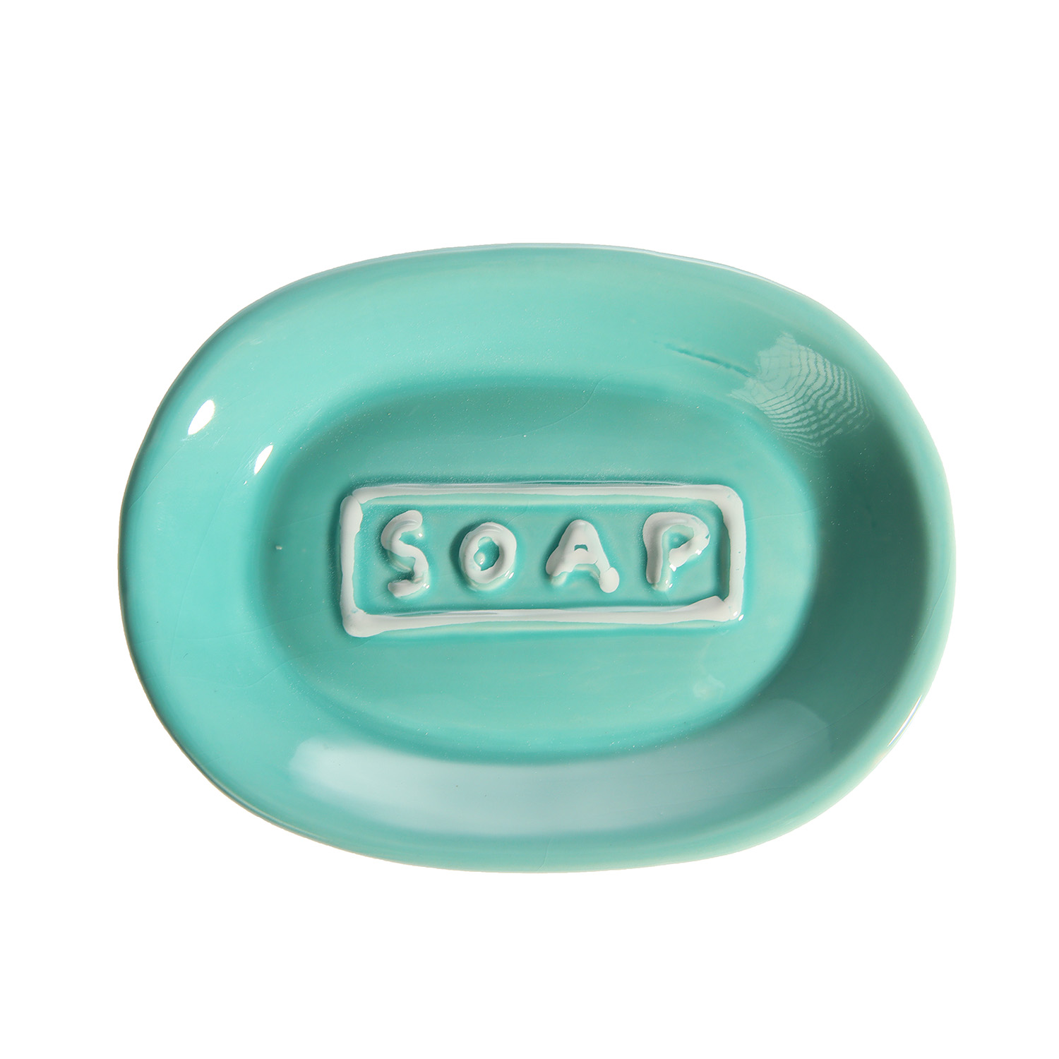 Мыльница Delphinium Акварель, керамика