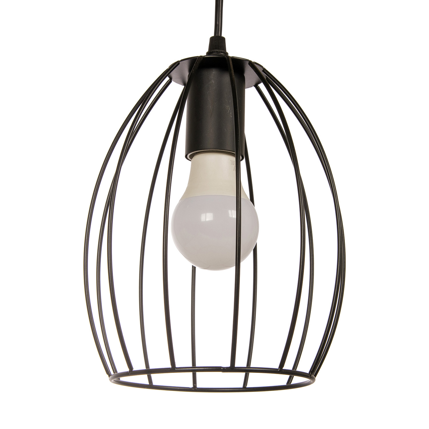 Светильник подвесной IL1011-1P-05 BK 40Вт Е27 S=6м2  *1