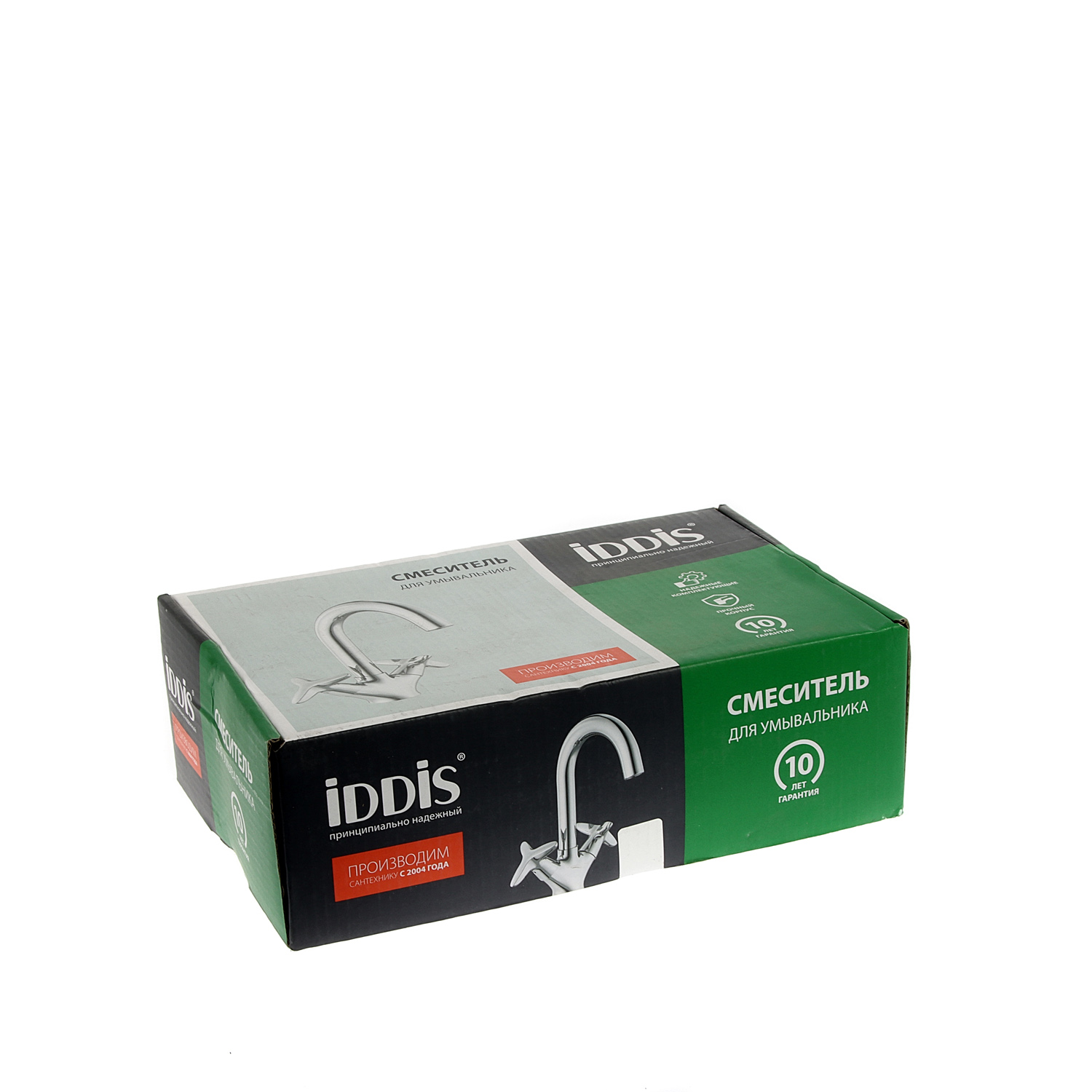 Смеситель для умывальника IDDIS Copter COPSB00i01, высокий излив, двухвентильный