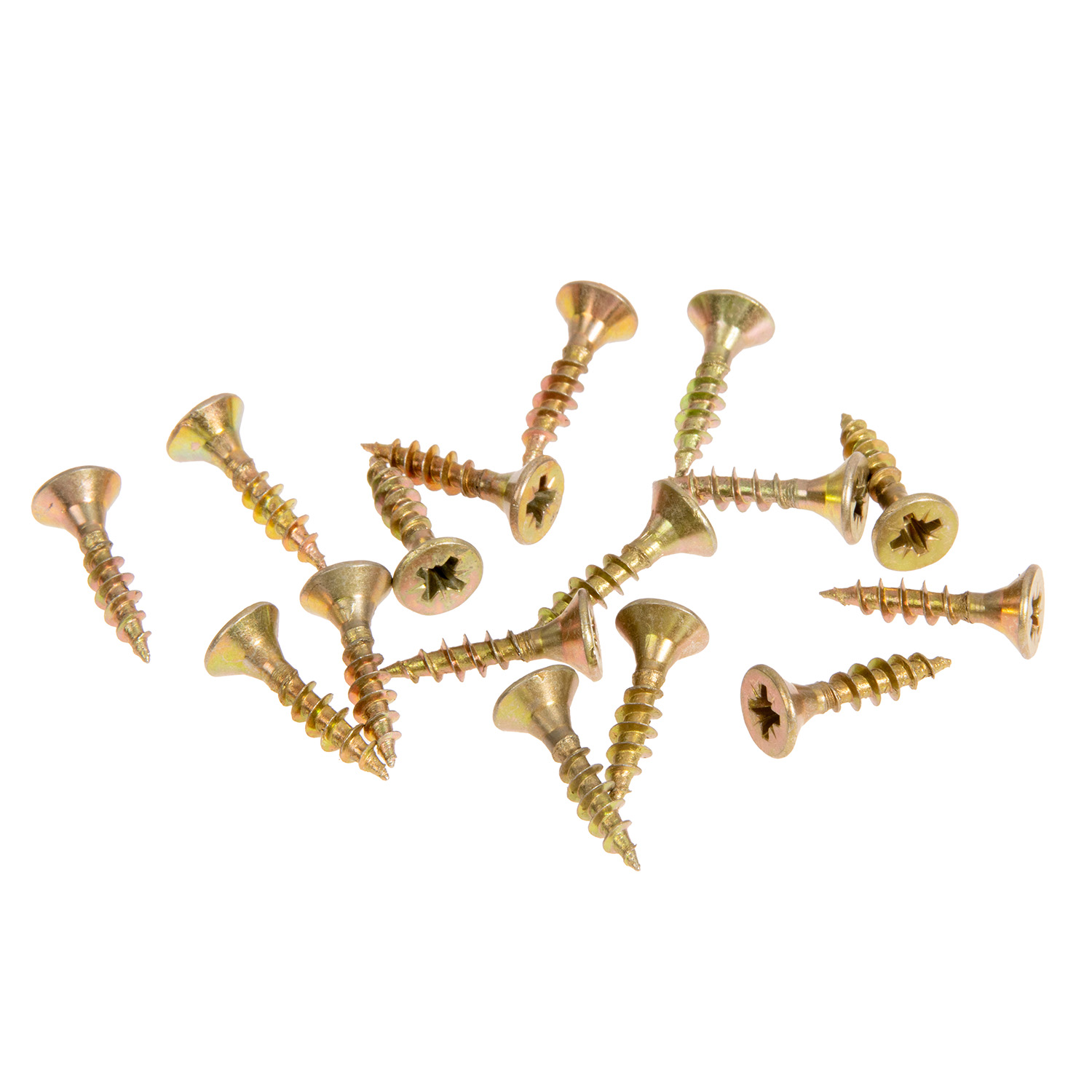 Шурупы жёлтые BROZEX пакет 4,5*20 (20шт) *10/100