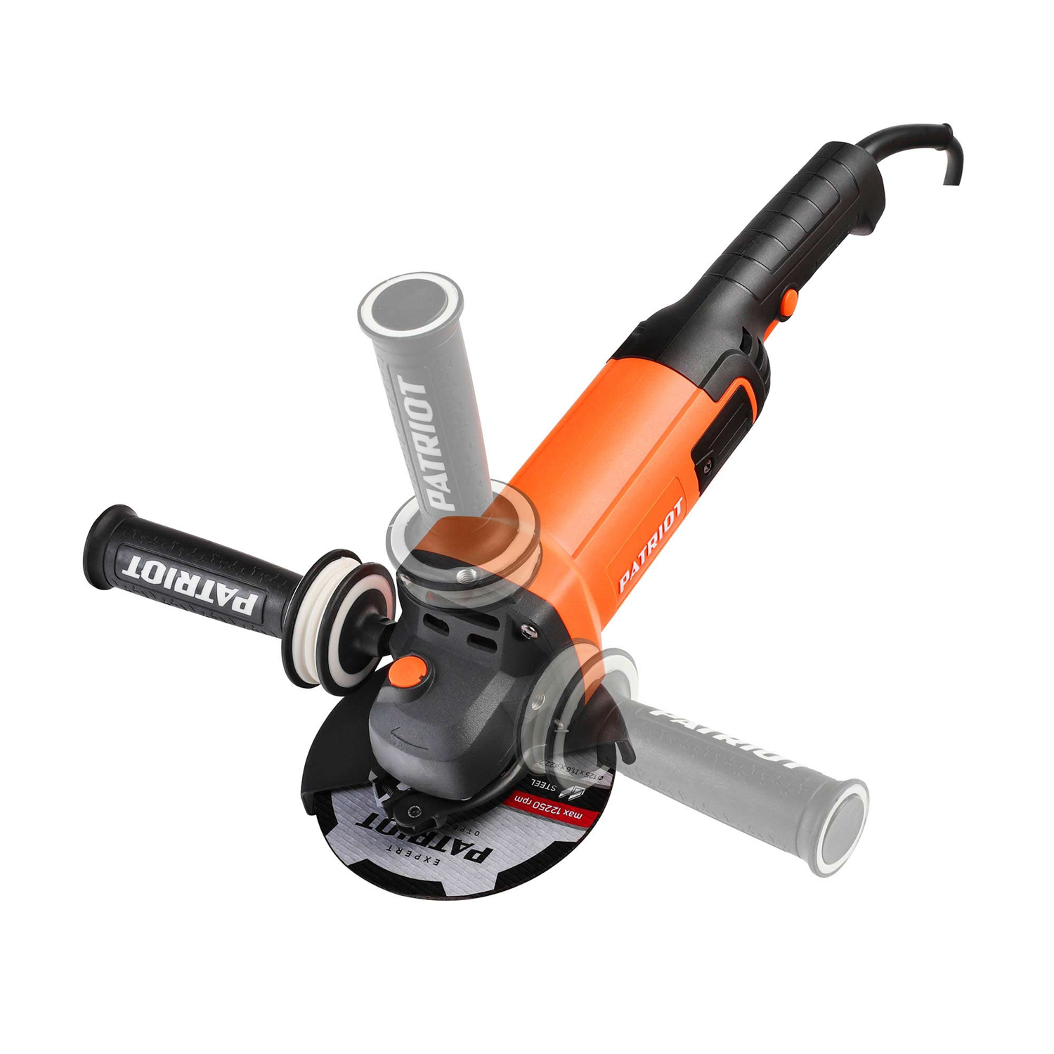 Шлифмашина угловая 125мм 1300Вт 11000об/мин М14 AG 128 PATRIOT *1/8