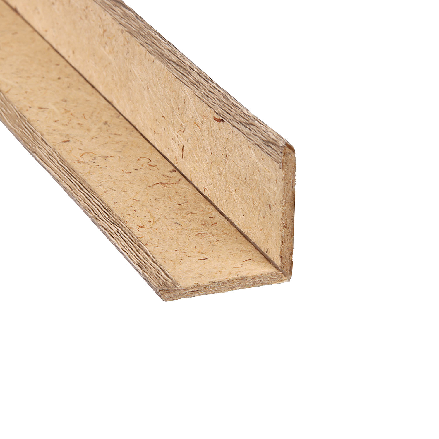 Уголок МДФ 2700 мм Мастер и К, 28х28 мм, дуб европейский, с ПВХ покрытием