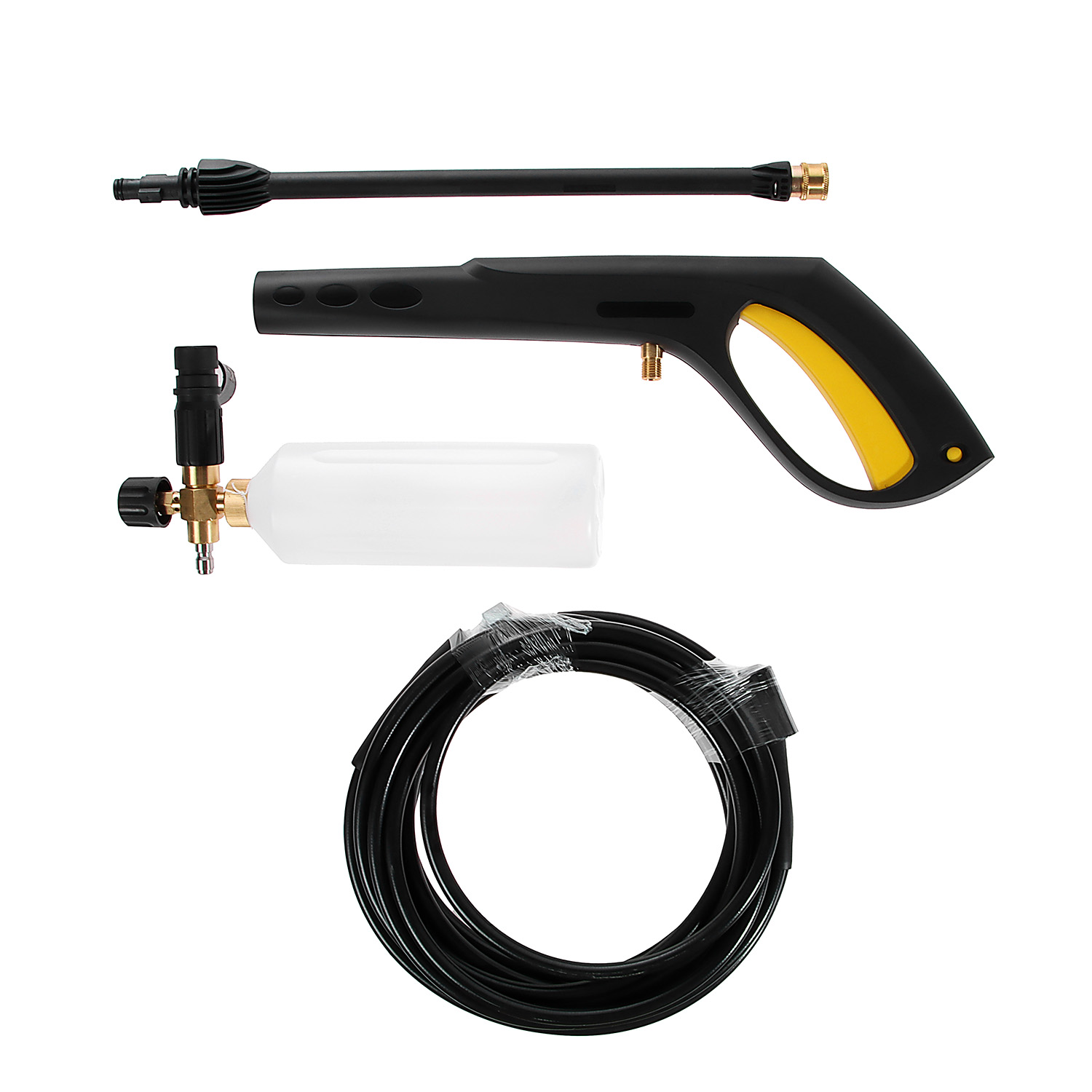 Мойка высокого давления 2500Вт 420л/ч 130 бар шланг 8м M195-PW-PRO HUTER *1