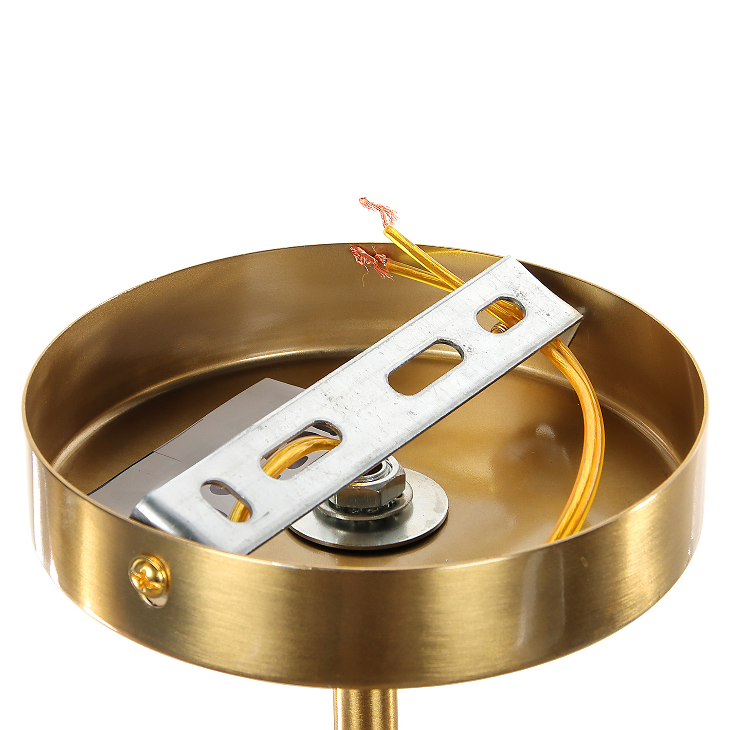 Светильник потолочный N6576/8 COP 8*40W E14 220V (d-720; h-310) S=32м2  VERNER LIGHTING *1