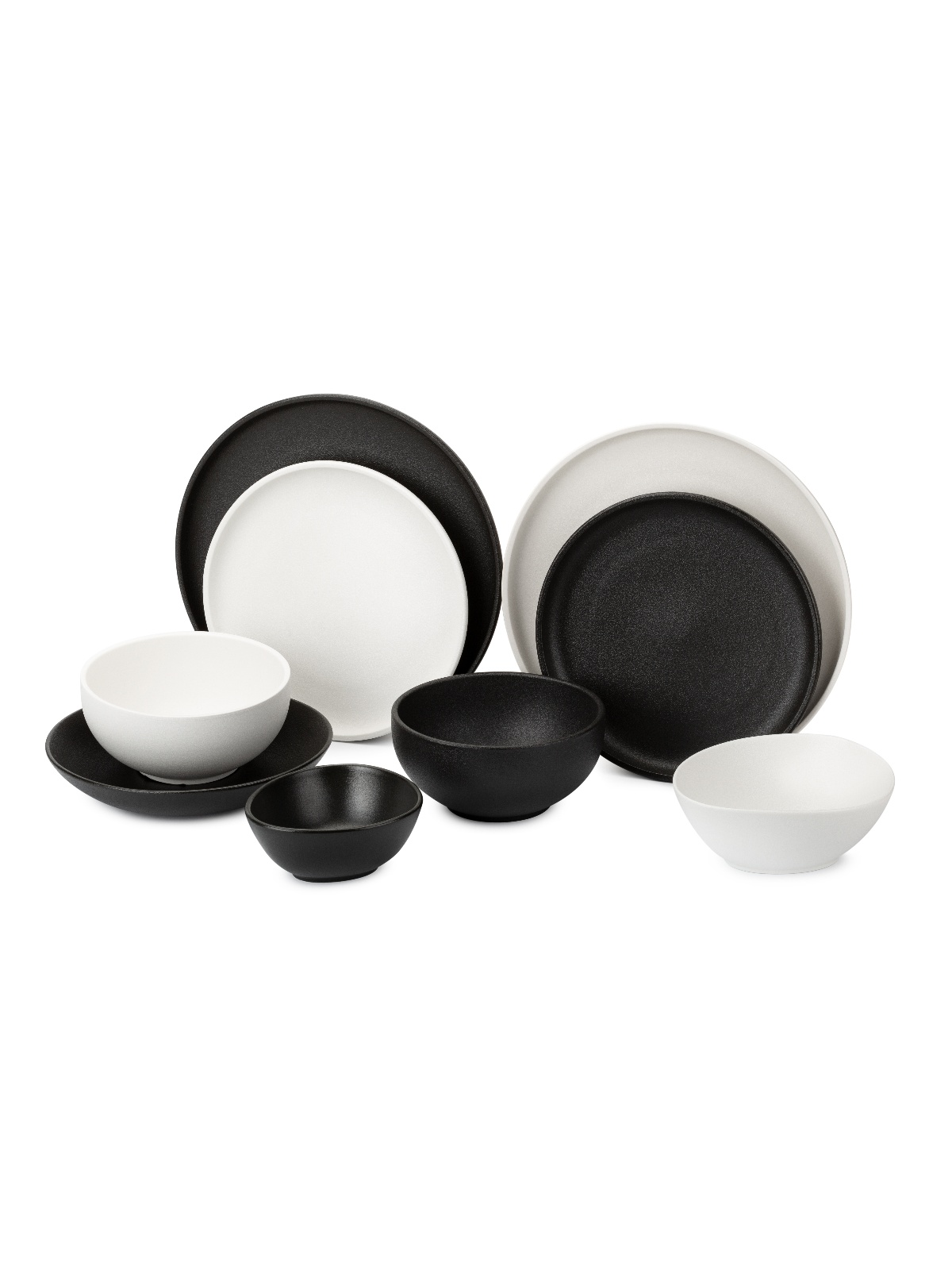 Тарелка фарфор. Domenik "Rock White" мелкая d21см DM8012 *6/24