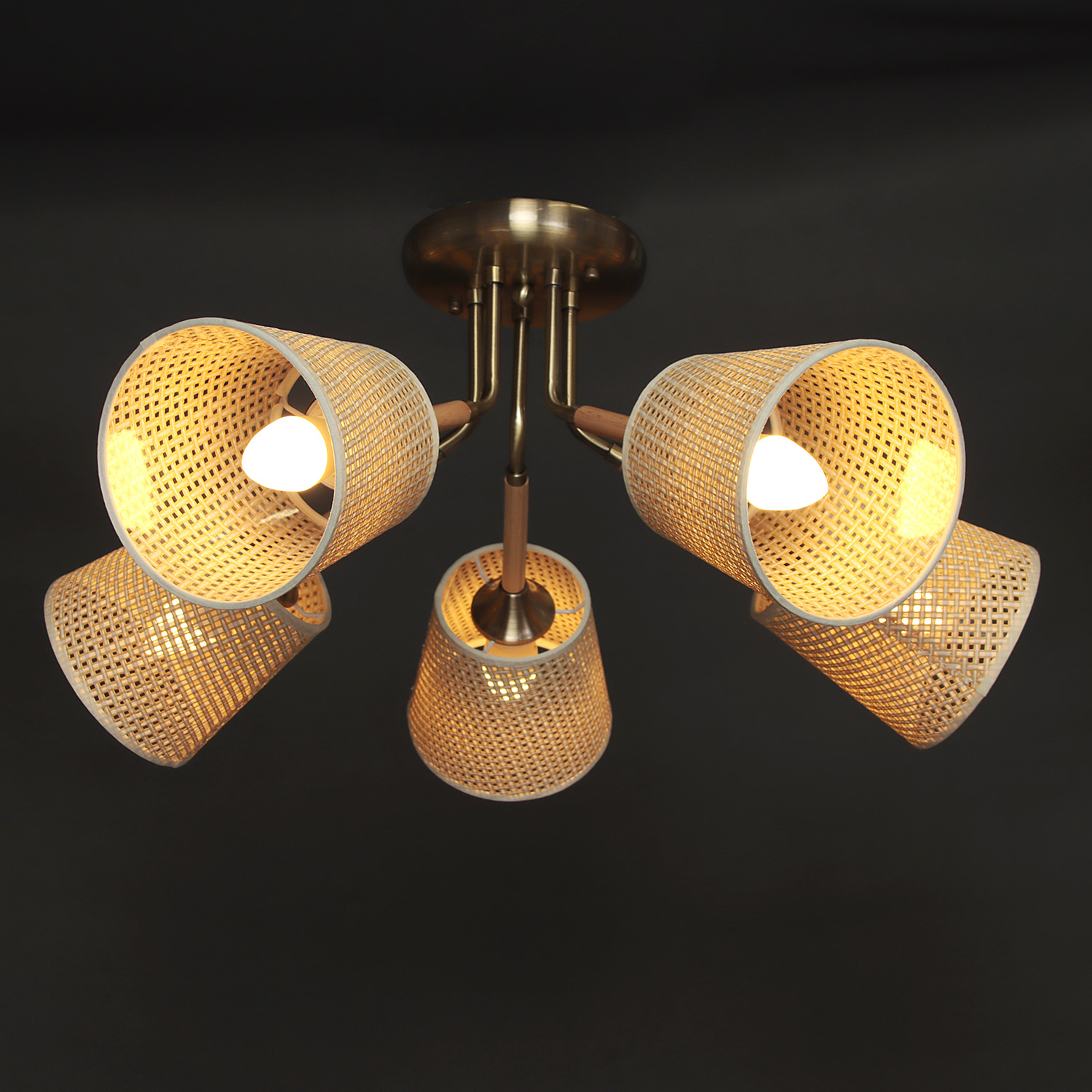 Люстра N5141/5 5*40W  E27 (d-600; h-300)  VERNER LIGHTING *1