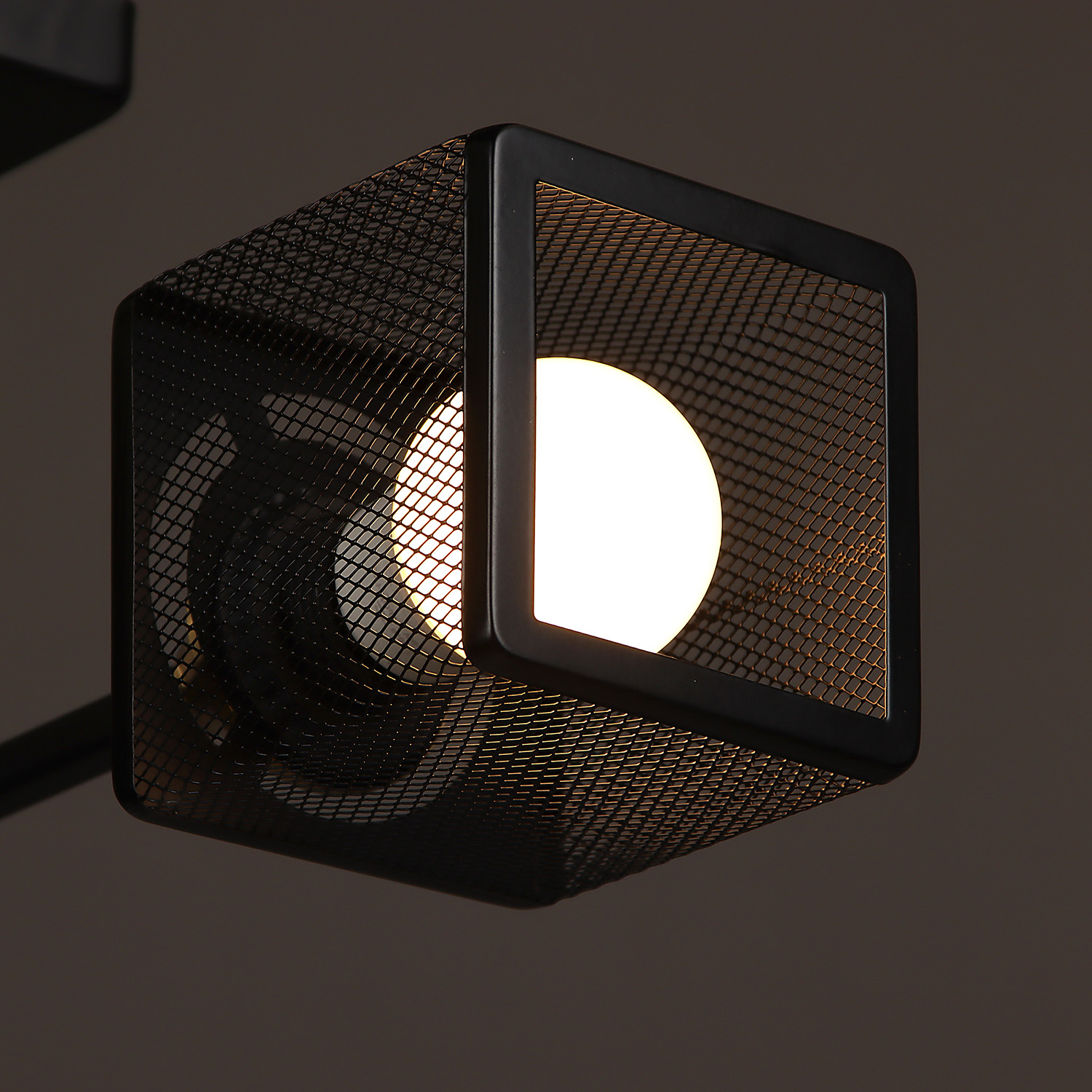 Люстра N6400/2 BK+COP 2*40W E27 220V (l-465; w-155; h-195)  VERNER LIGHTING *1