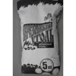 Уголь древесный березовый, 5 кг