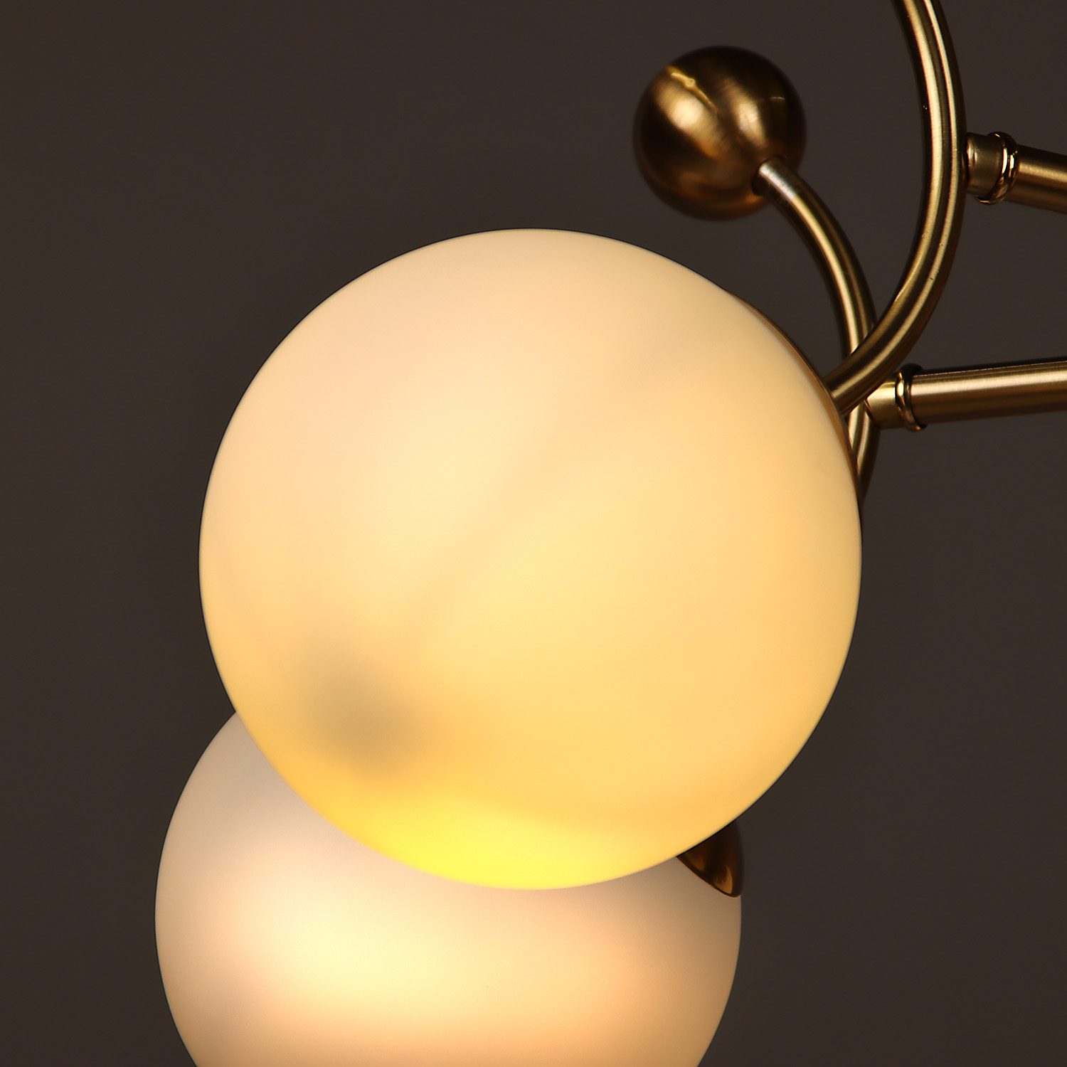 Светильник потолочный N36357/6 COP 6*40W E27 220V (d-660; h-485) S=24м2  VERNER LIGHTING *1