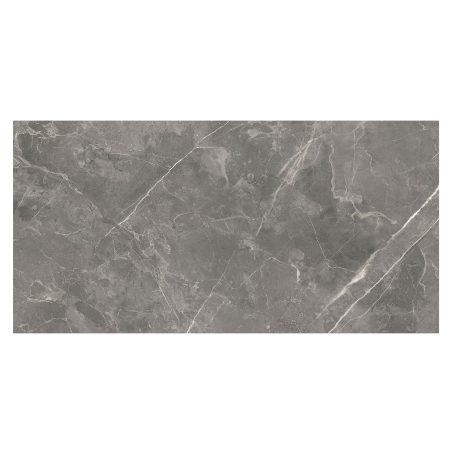 Керамогранит 2.16 м² Китай Мрамор 00069986, 1200х600х9 мм, полированный, графит