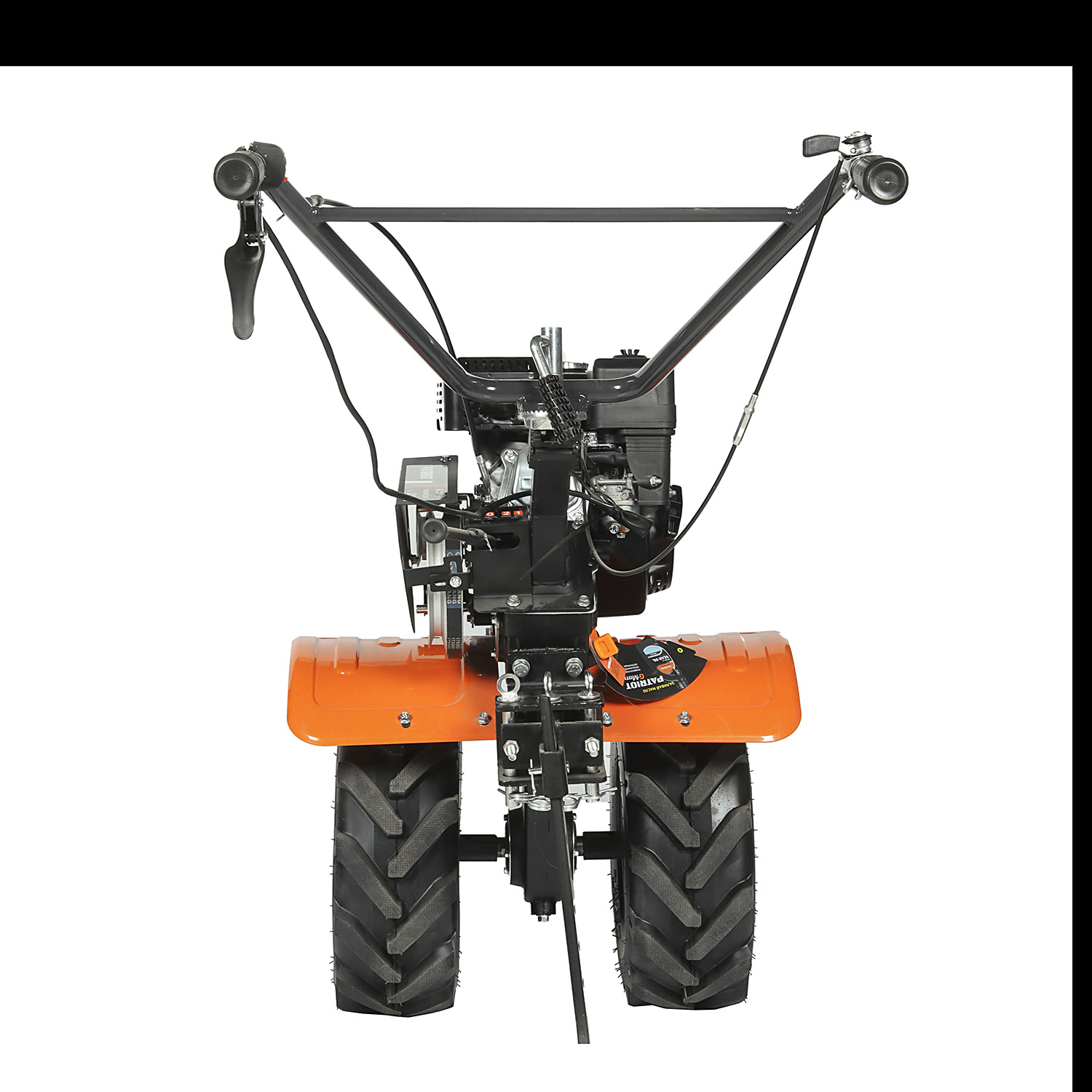 Мотоблок бензиновый 4Т 7 л.с бак 3,6л шир/глуб обраб 90/30см 3скор КАЛУГА М колеса X-Drive PATRIOT*1