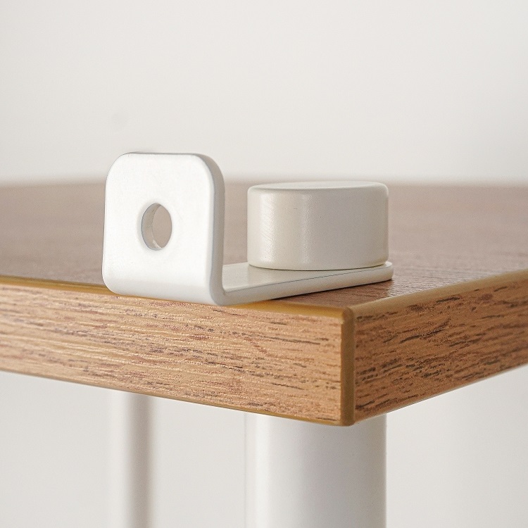 Вешалка напольная "Прихожая 34" "НеШкаф" с 4полками,ш.0,83м,в.2м,гл.0,37м Дер./Бел. ПРНШ 34 Б *1