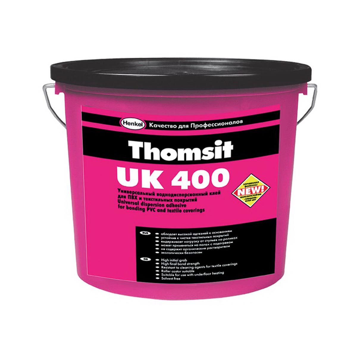 Клей универсальный Церезит UK 400, для текстиля и ПВХ, 7 кг