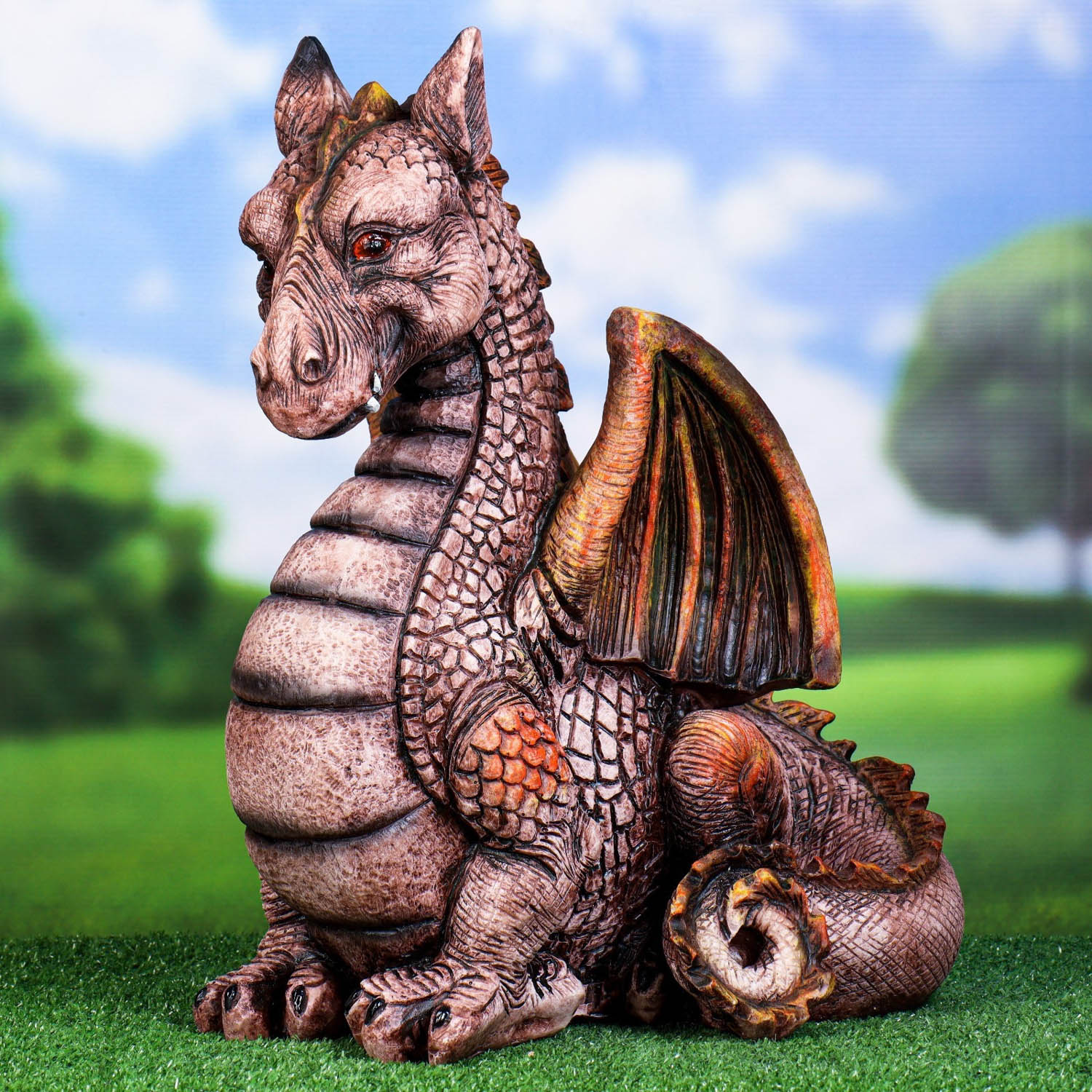 Садовая фигура "Дракон" 45х38х23см 9100178