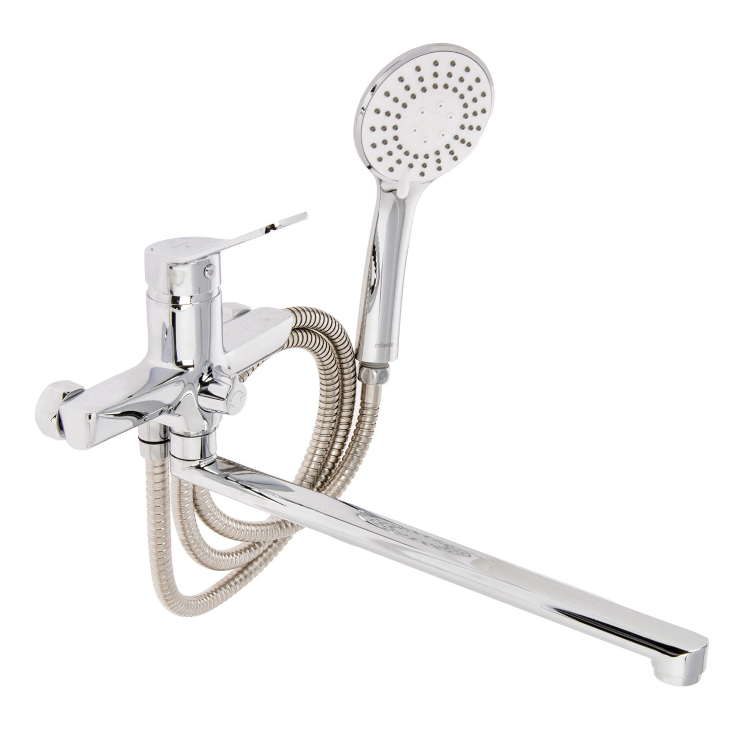 Смеситель для ванны с длинным изливом Milardo Enjoy, хром глянцевый ENJSB00M10 *1