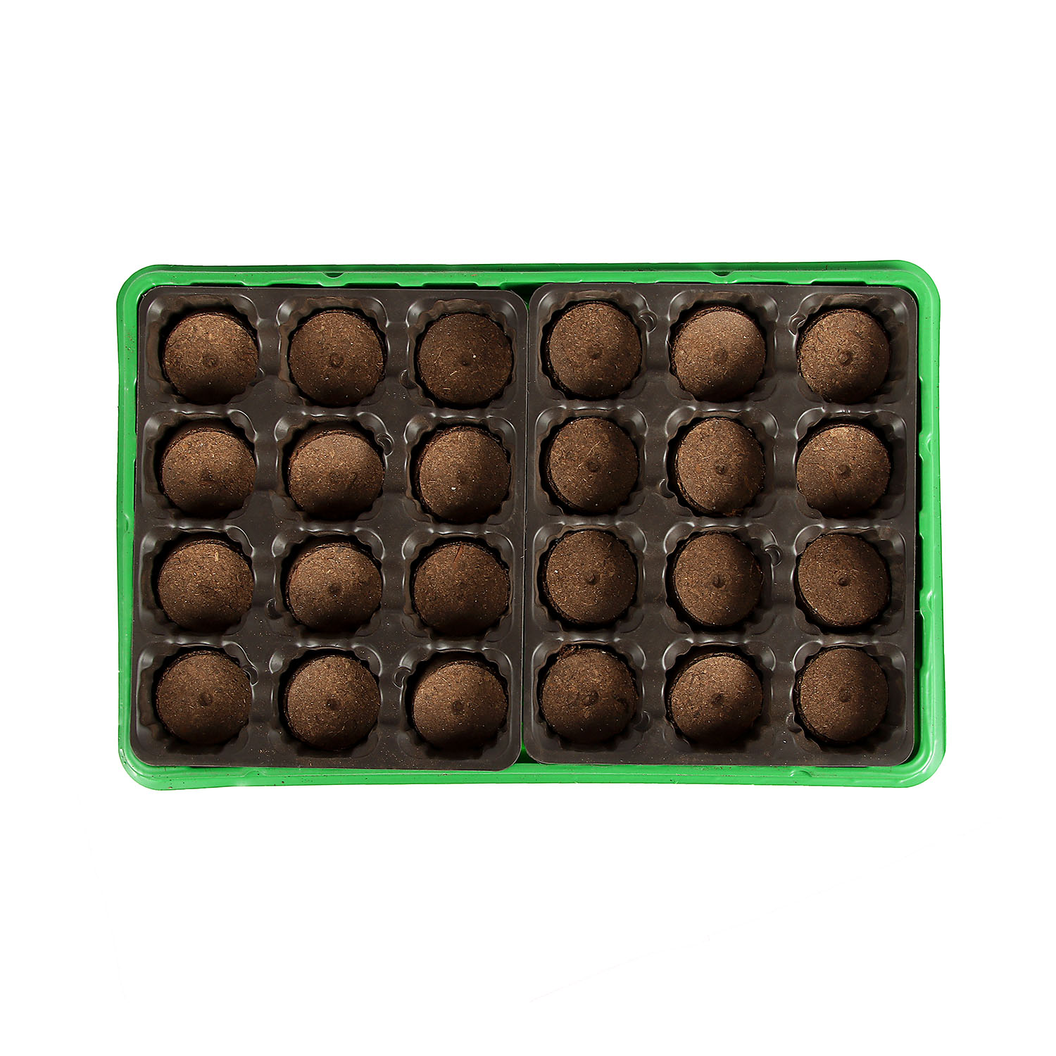 Набор для рассады с торфяными таблетками 41 мм, 24 ячейки