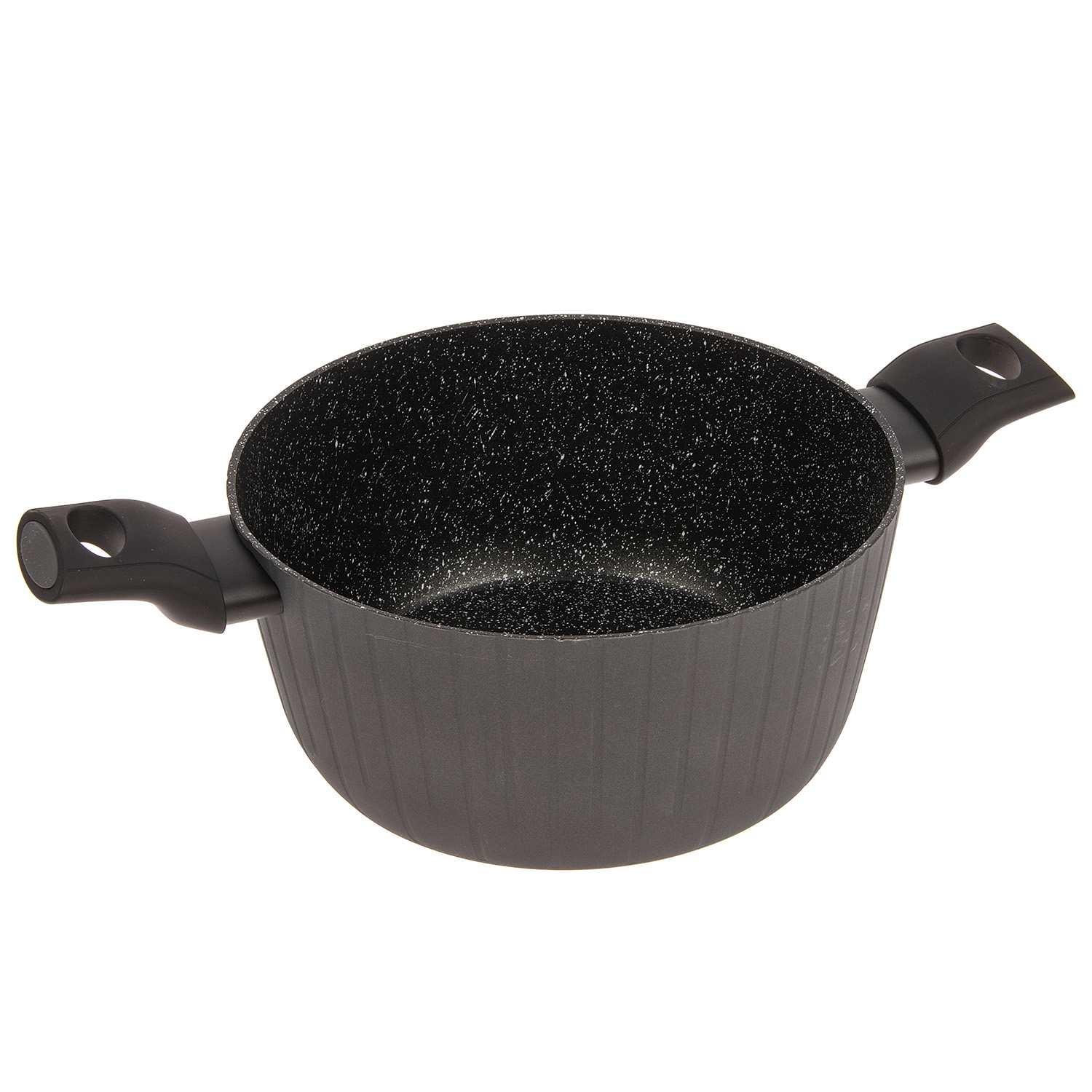 Кастрюля алюм.а/приг. Jarko "Terra" д/ИНДУКЦ.плит 4,4л d24см Стек.кр. JTr-224-11 *1/4