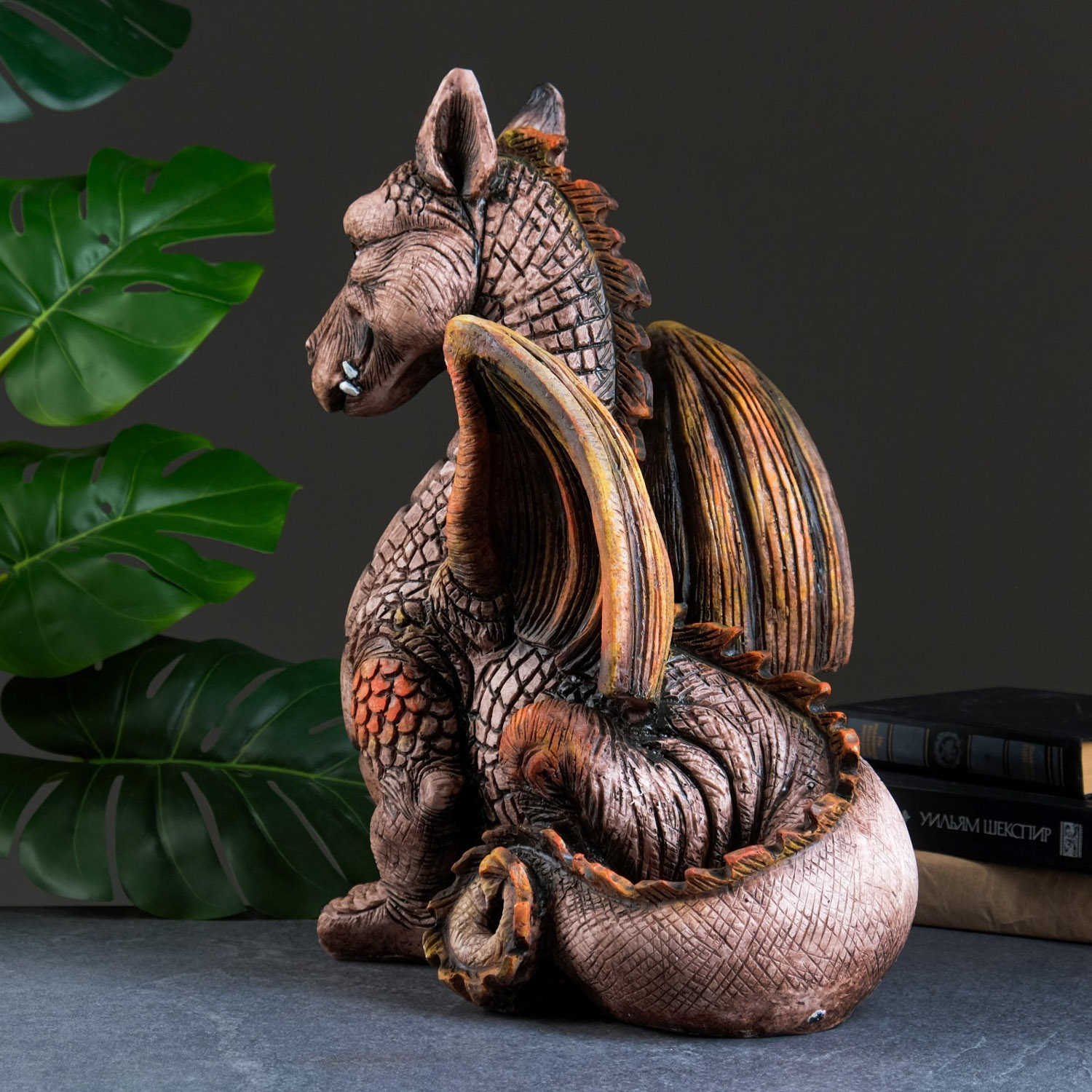 Садовая фигура "Дракон" 45х38х23см 9100178